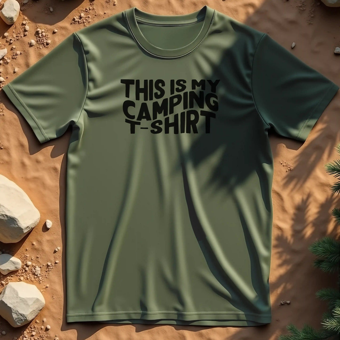 This is my camping t shirt