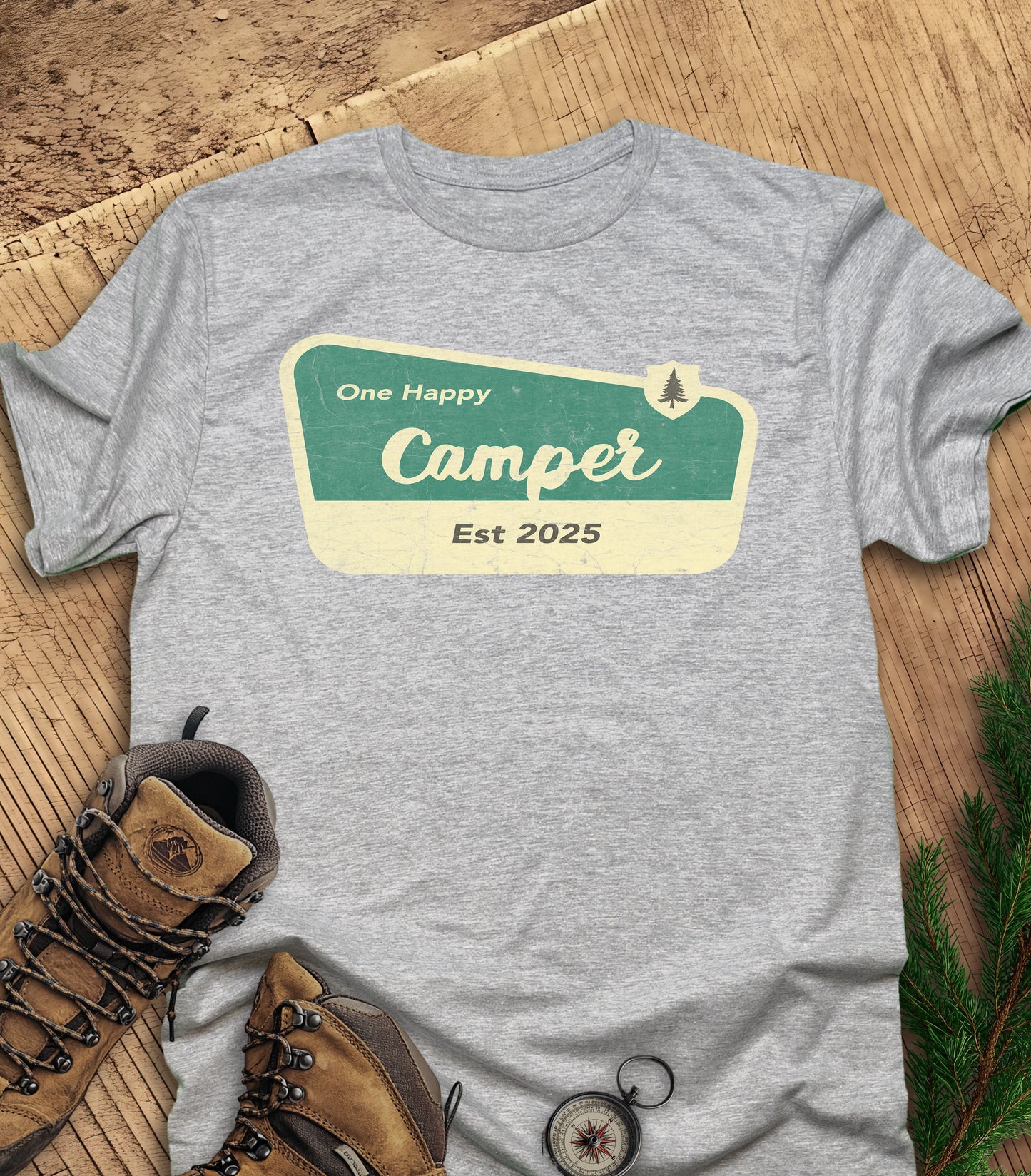 One Happy Camper t-shirt