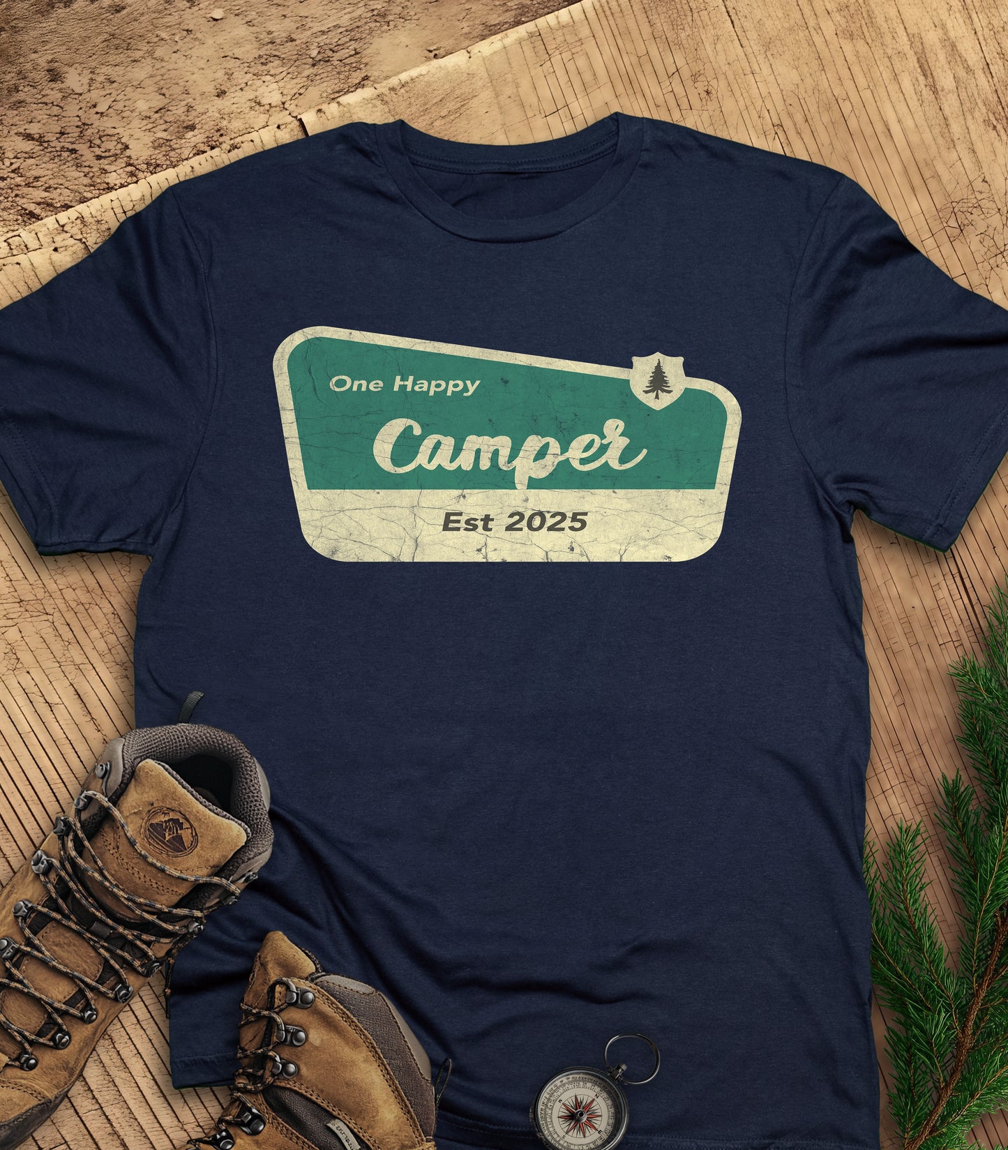 One Happy Camper t-shirt