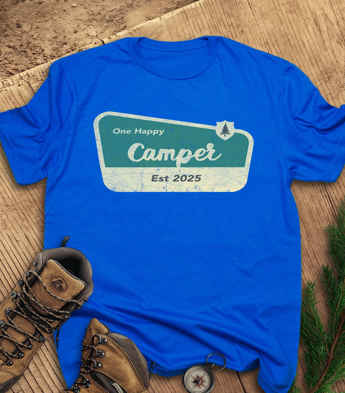 One Happy Camper t-shirt