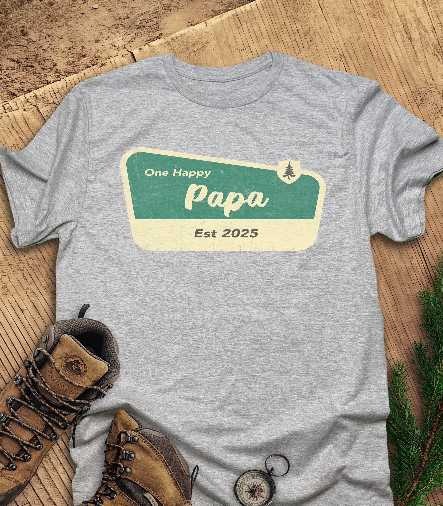 One Happy Papa t-shirt