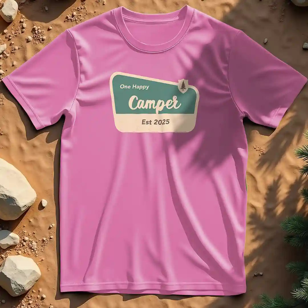 One Happy Camper t-shirt