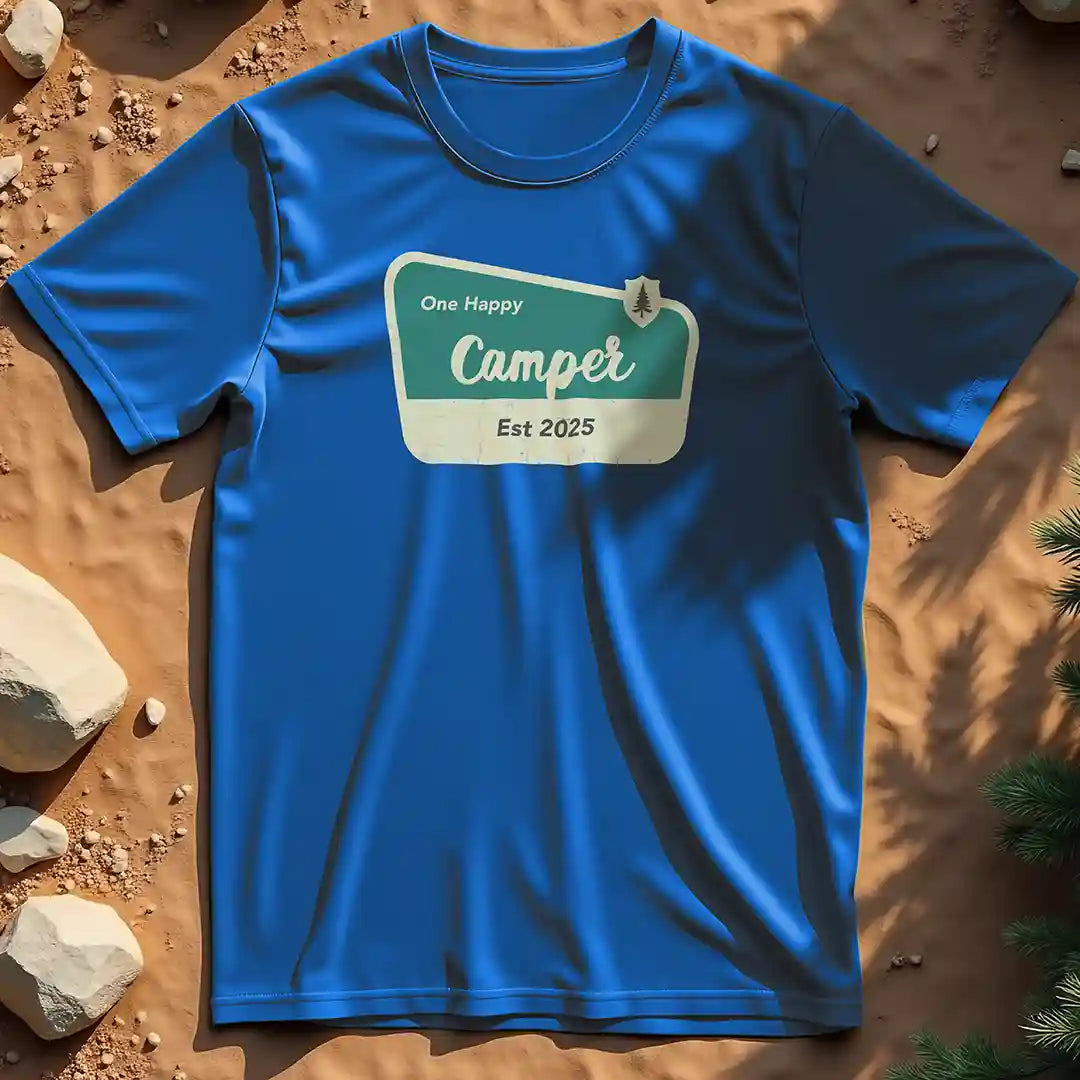 One Happy Camper t-shirt