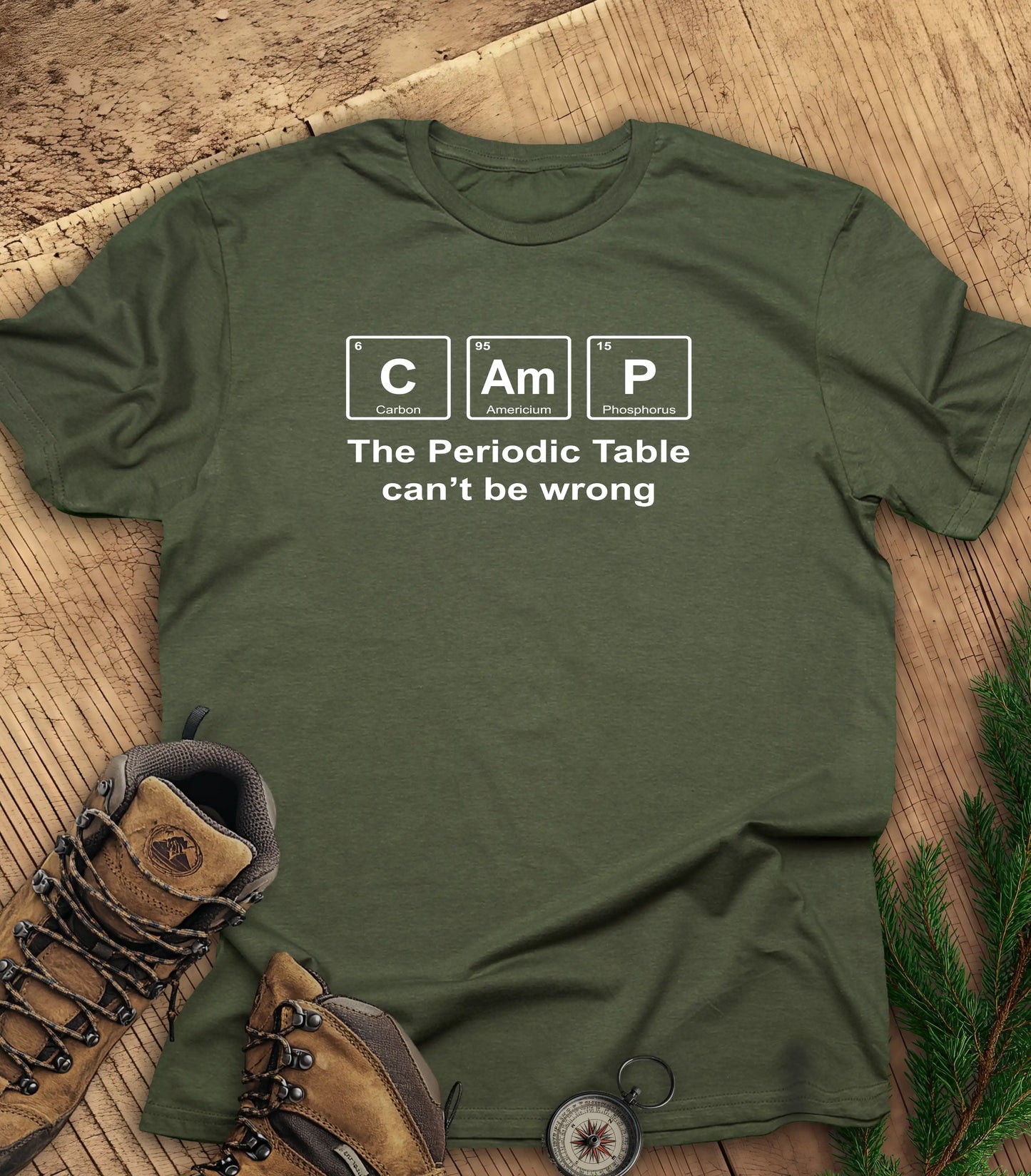 Camping is Elemental t-shirt