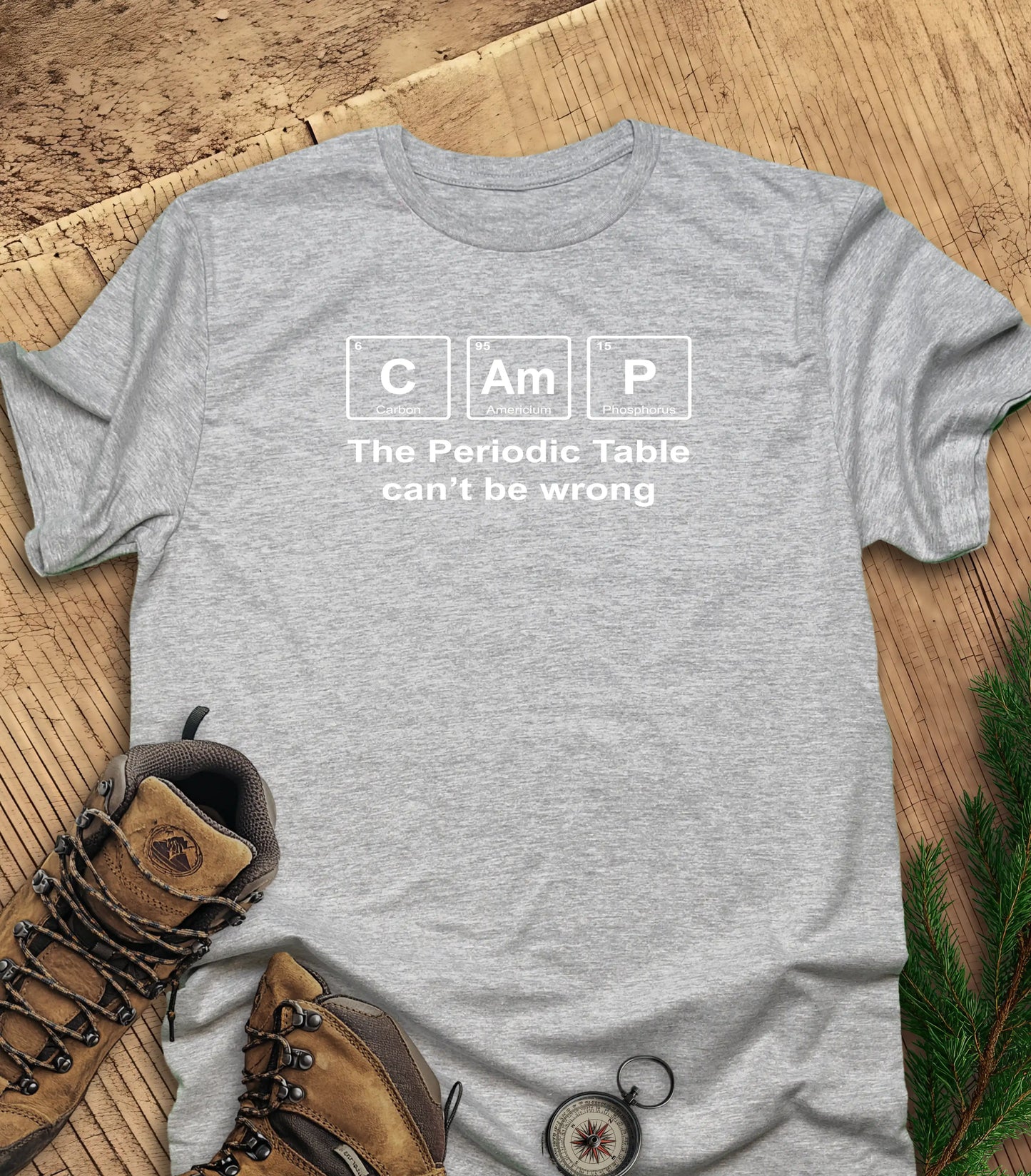 Camping is Elemental t-shirt