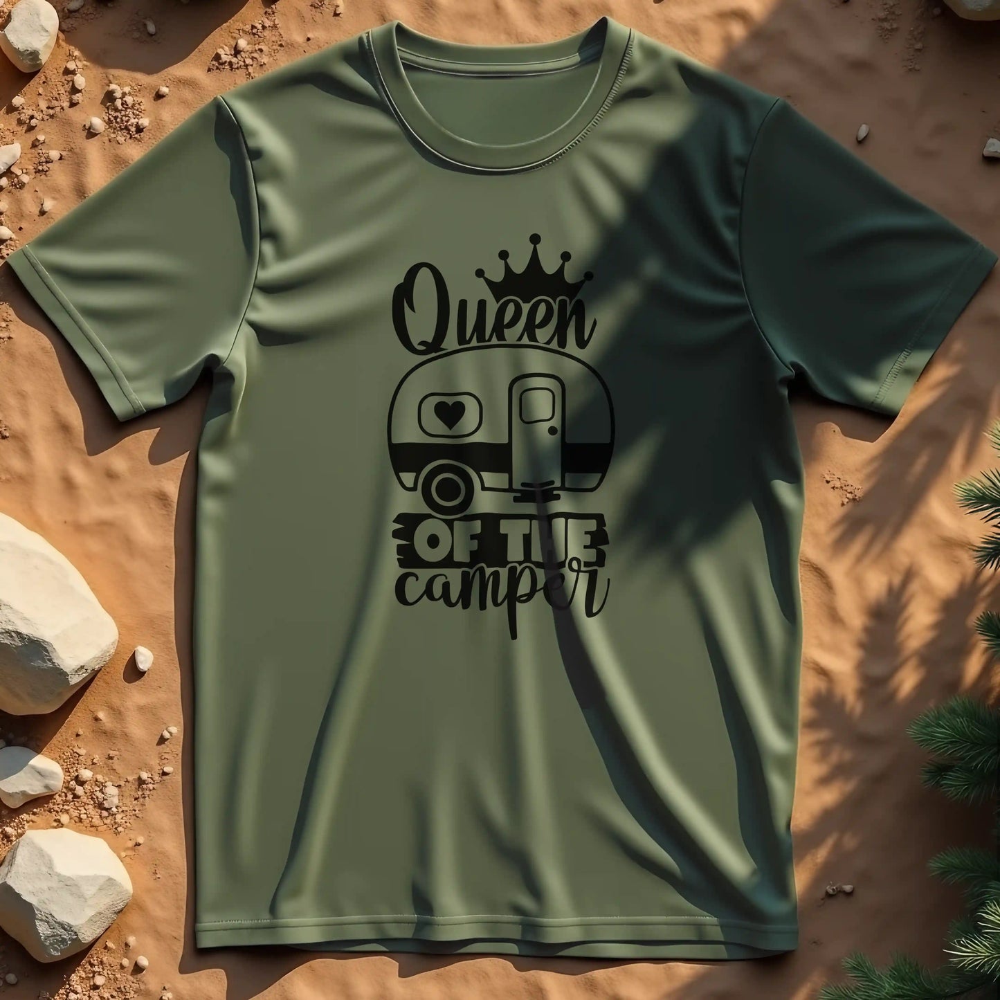 Queen of the Camper - Van t-shirt