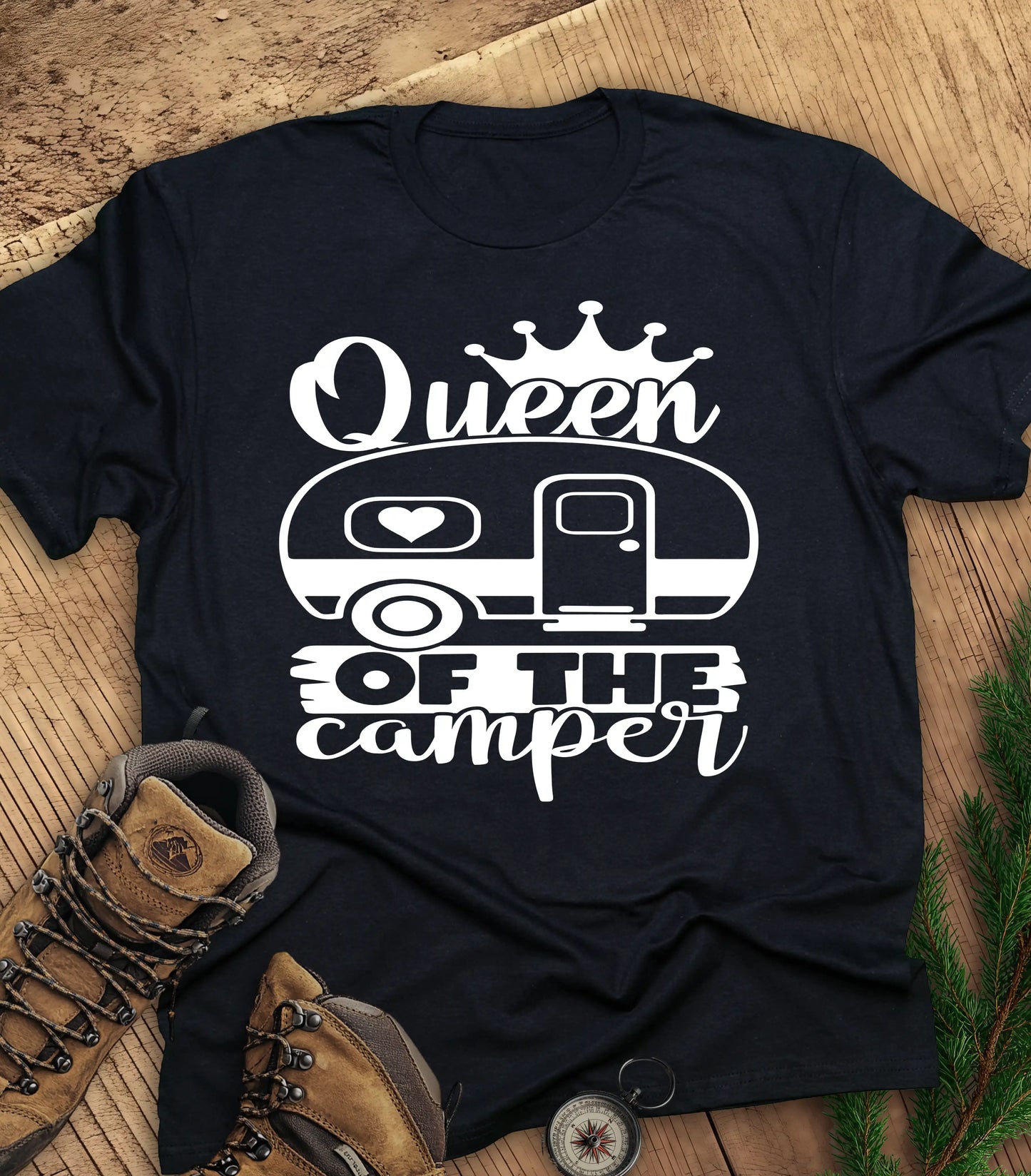 Queen of the Camper - Van t-shirt