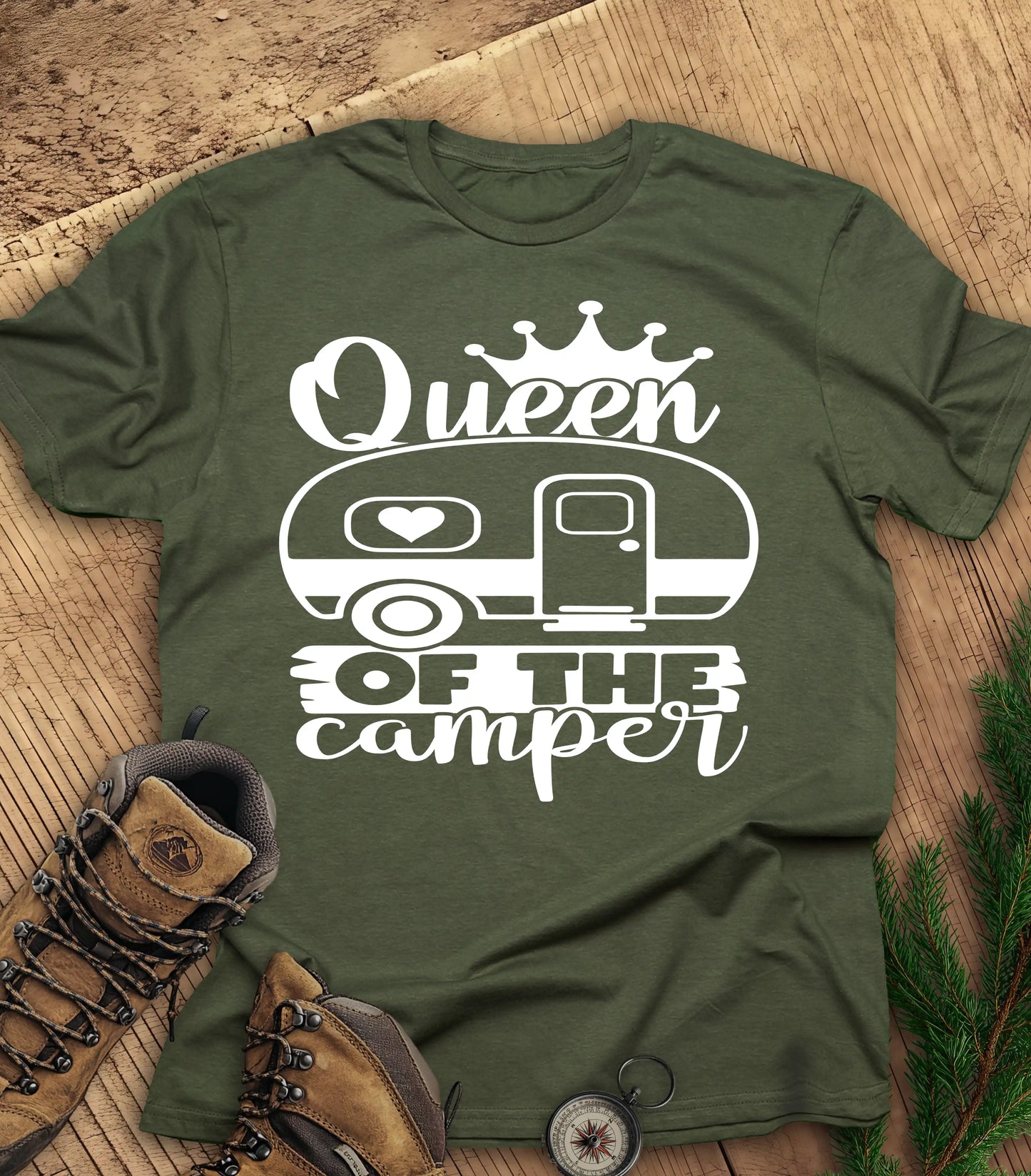 Queen of the Camper - Van t-shirt