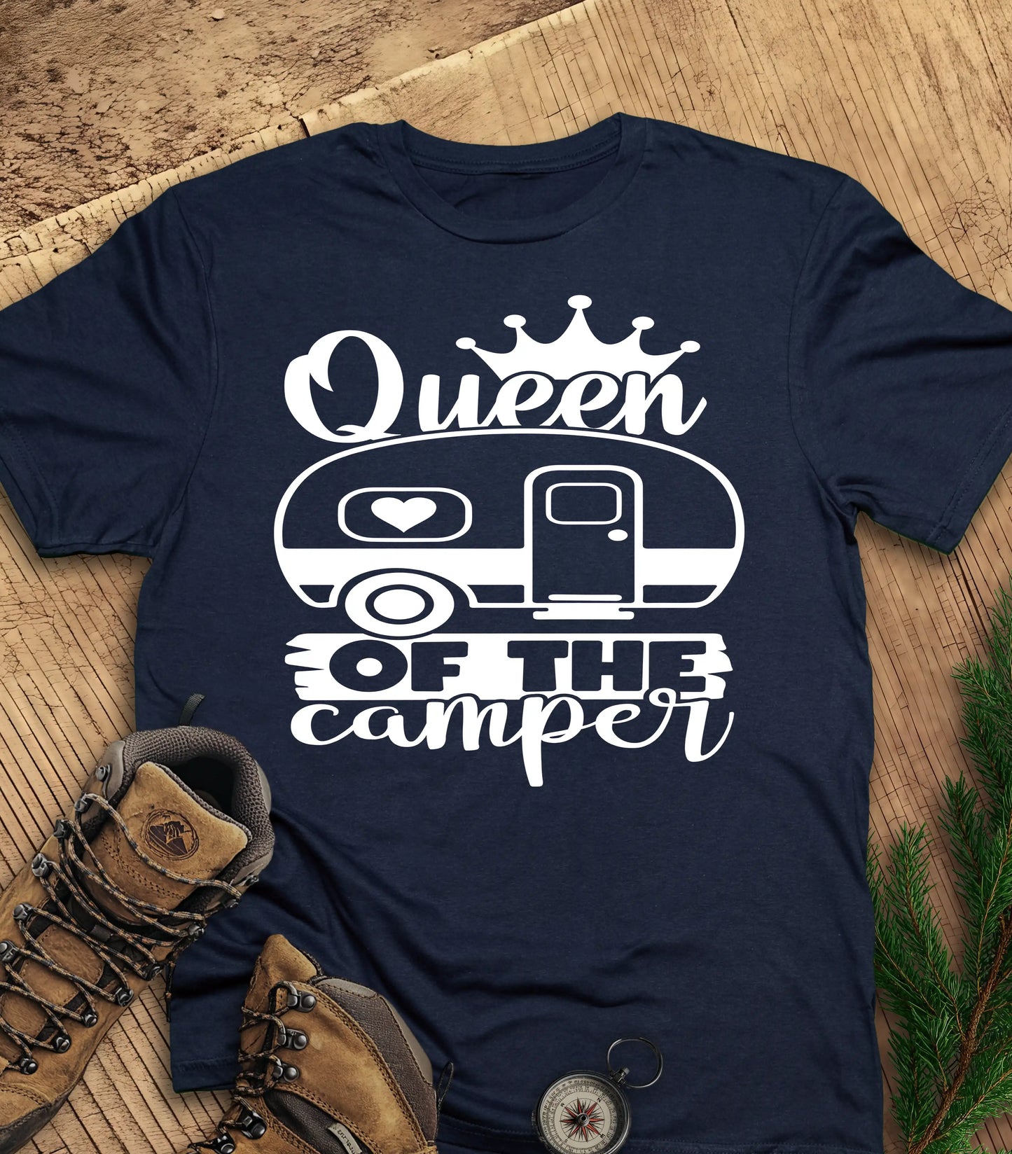 Queen of the Camper - Van t-shirt