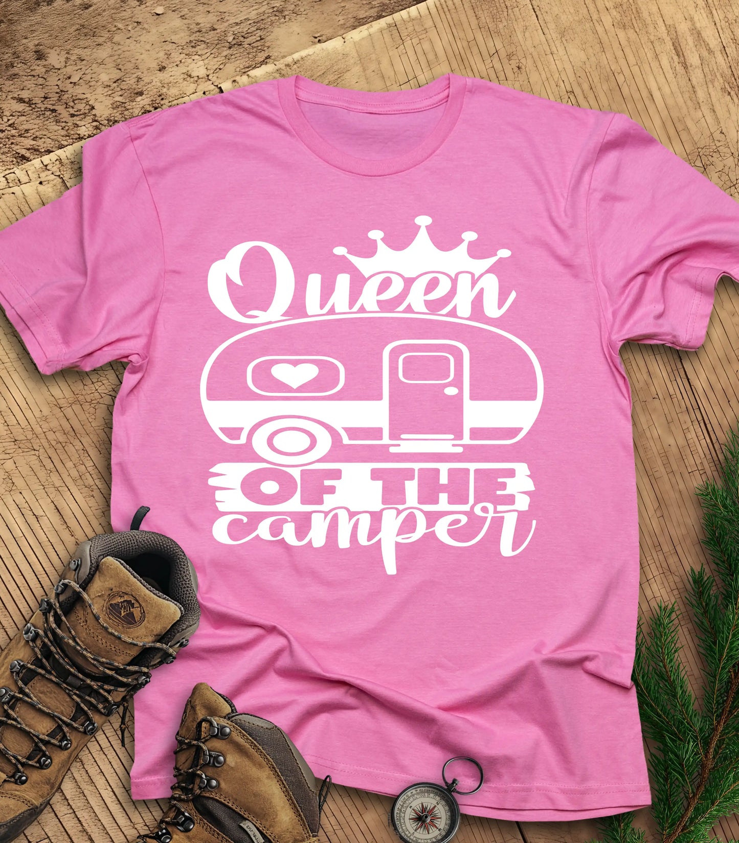 Queen of the Camper - Van t-shirt