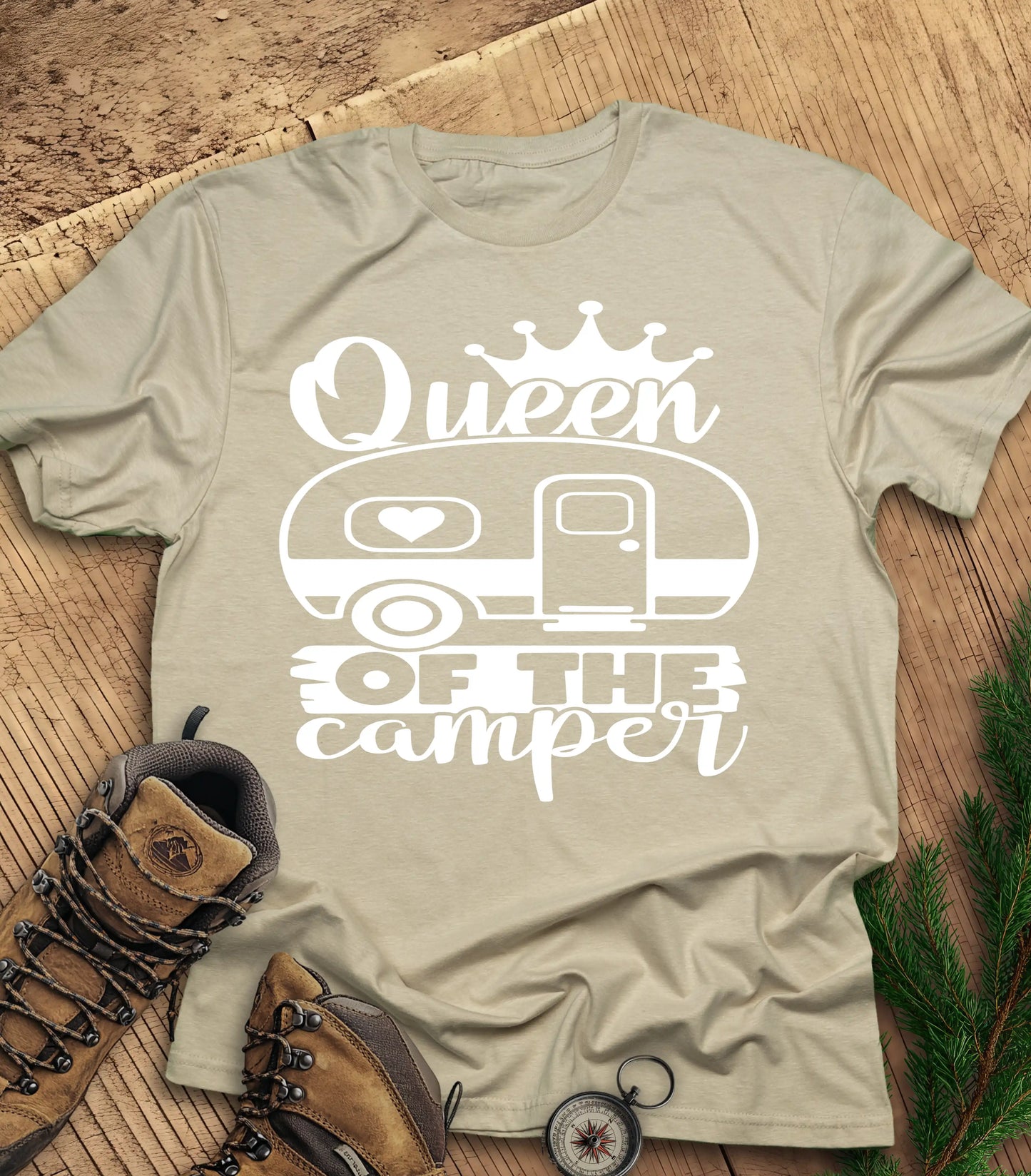 Queen of the Camper - Van t-shirt