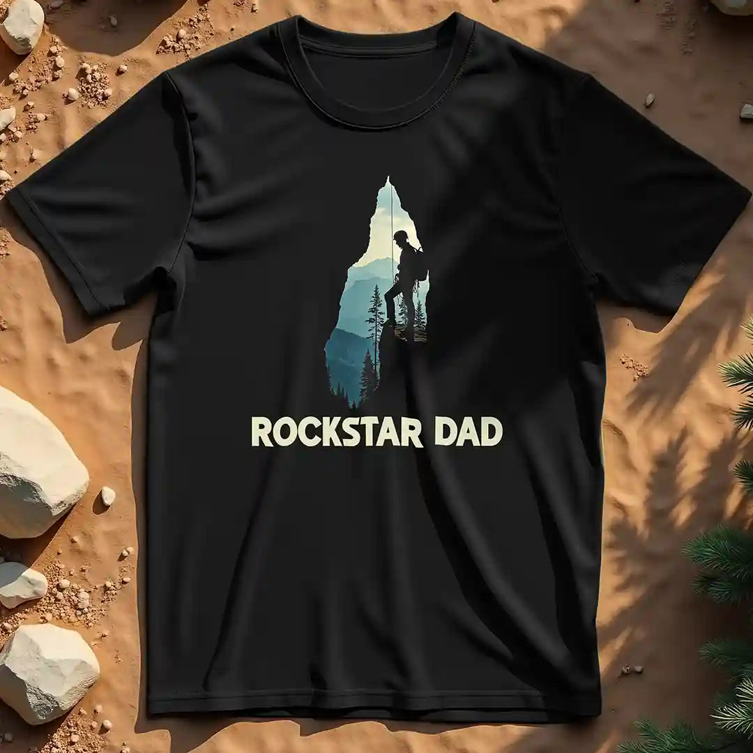 Rockstar dad t-shirt