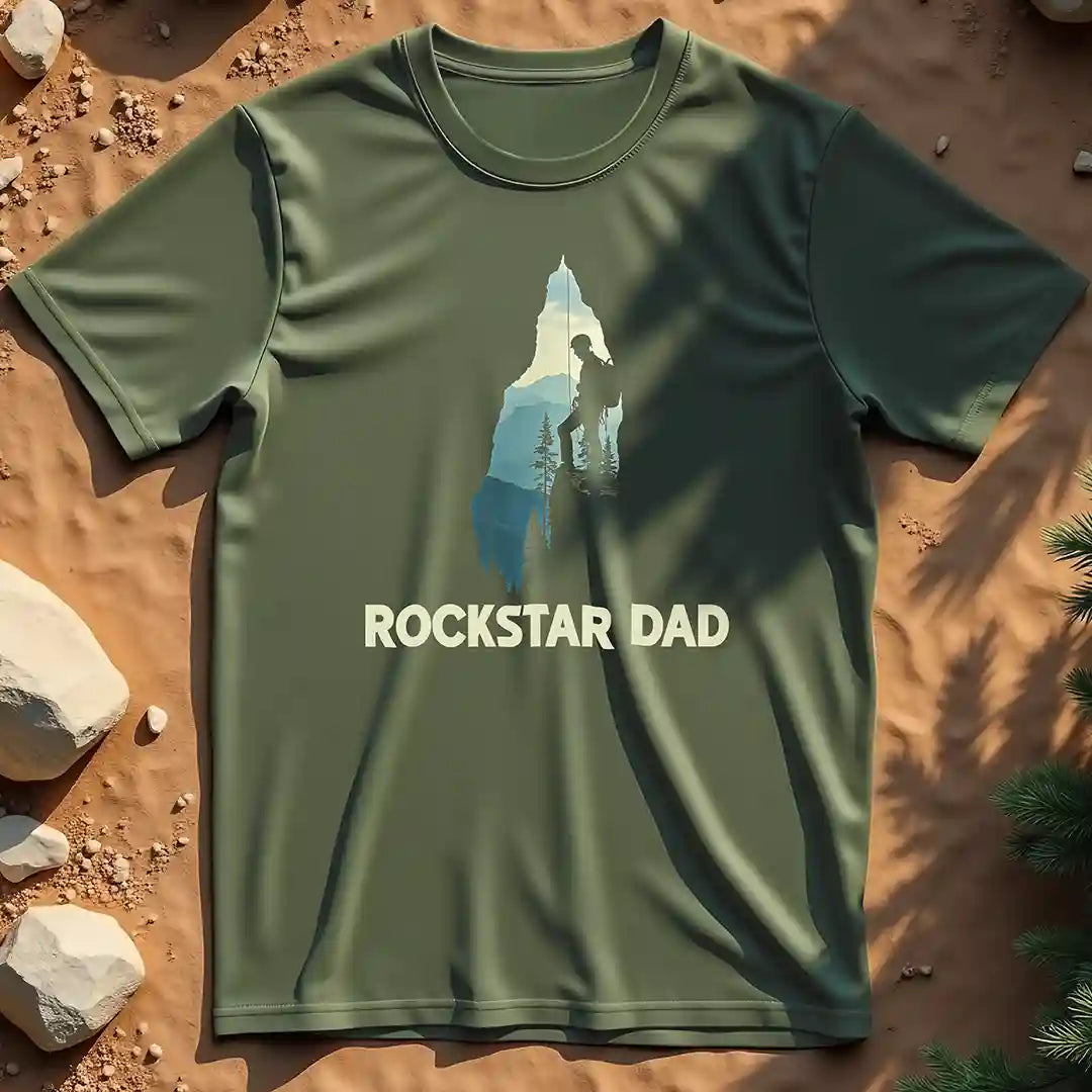Rockstar dad t-shirt