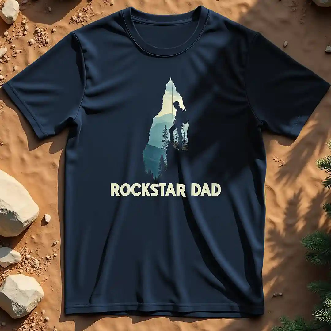 Rockstar dad t-shirt