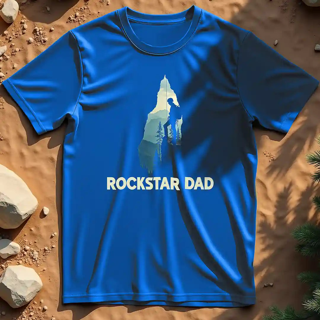 Rockstar dad t-shirt