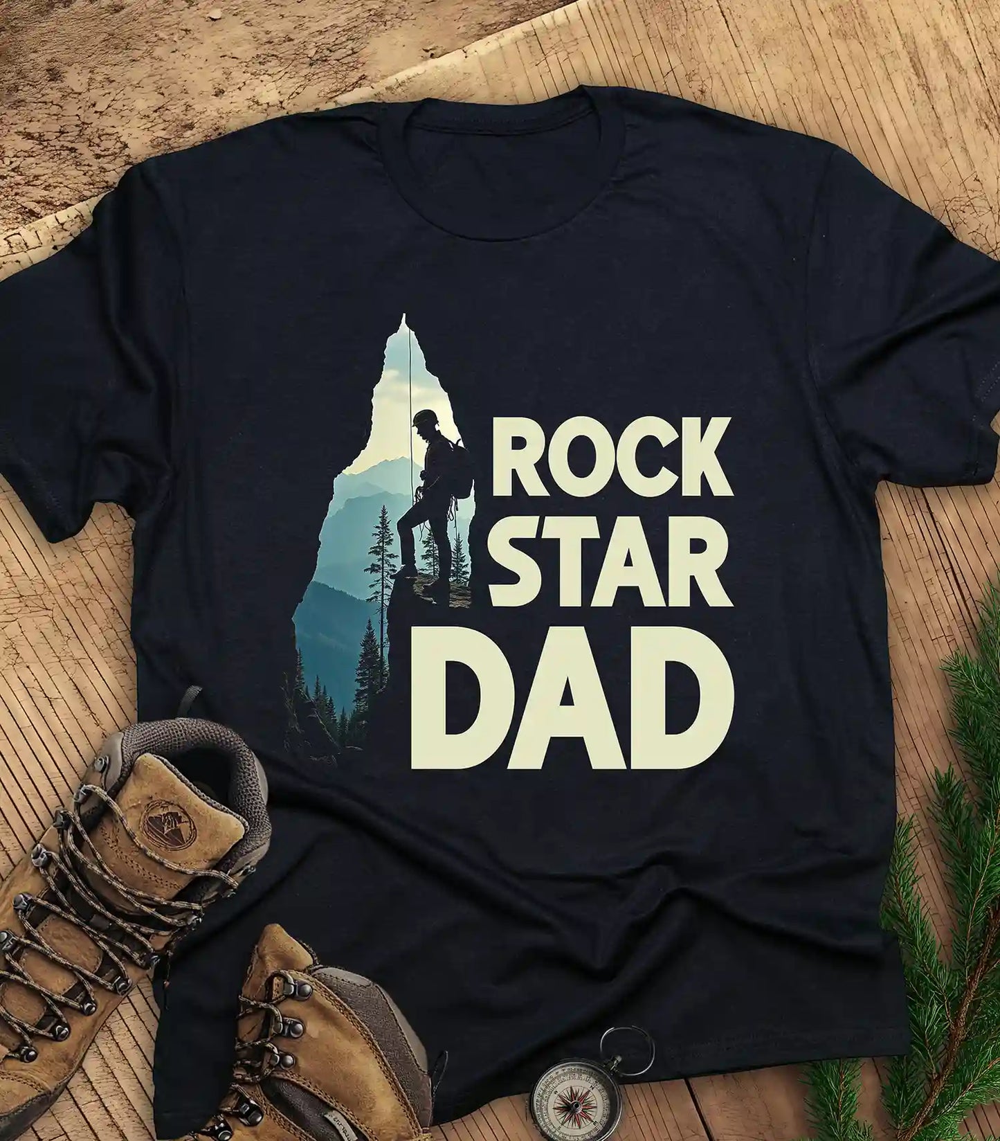 Rockstar dad t-shirt