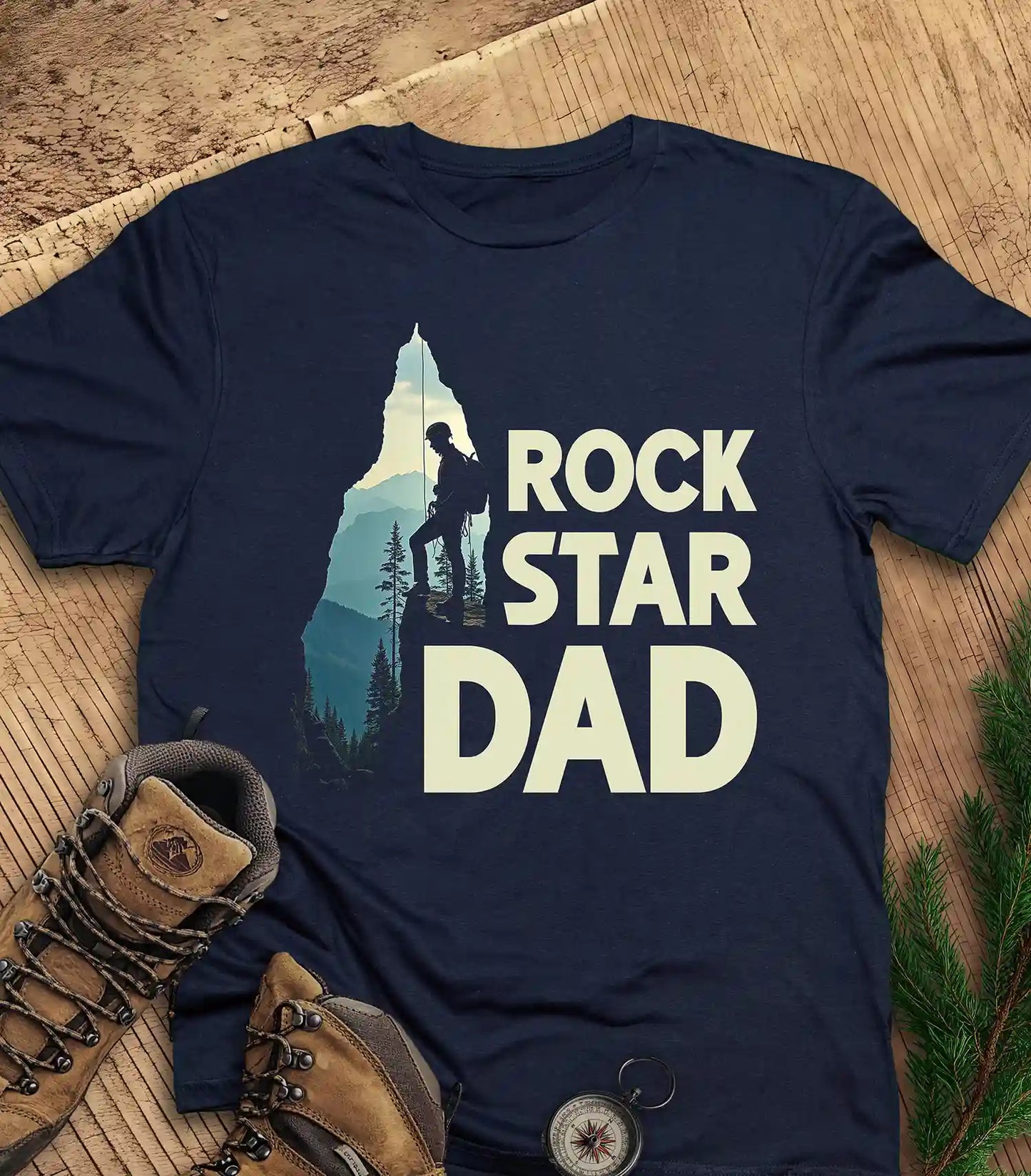 Rockstar dad t-shirt