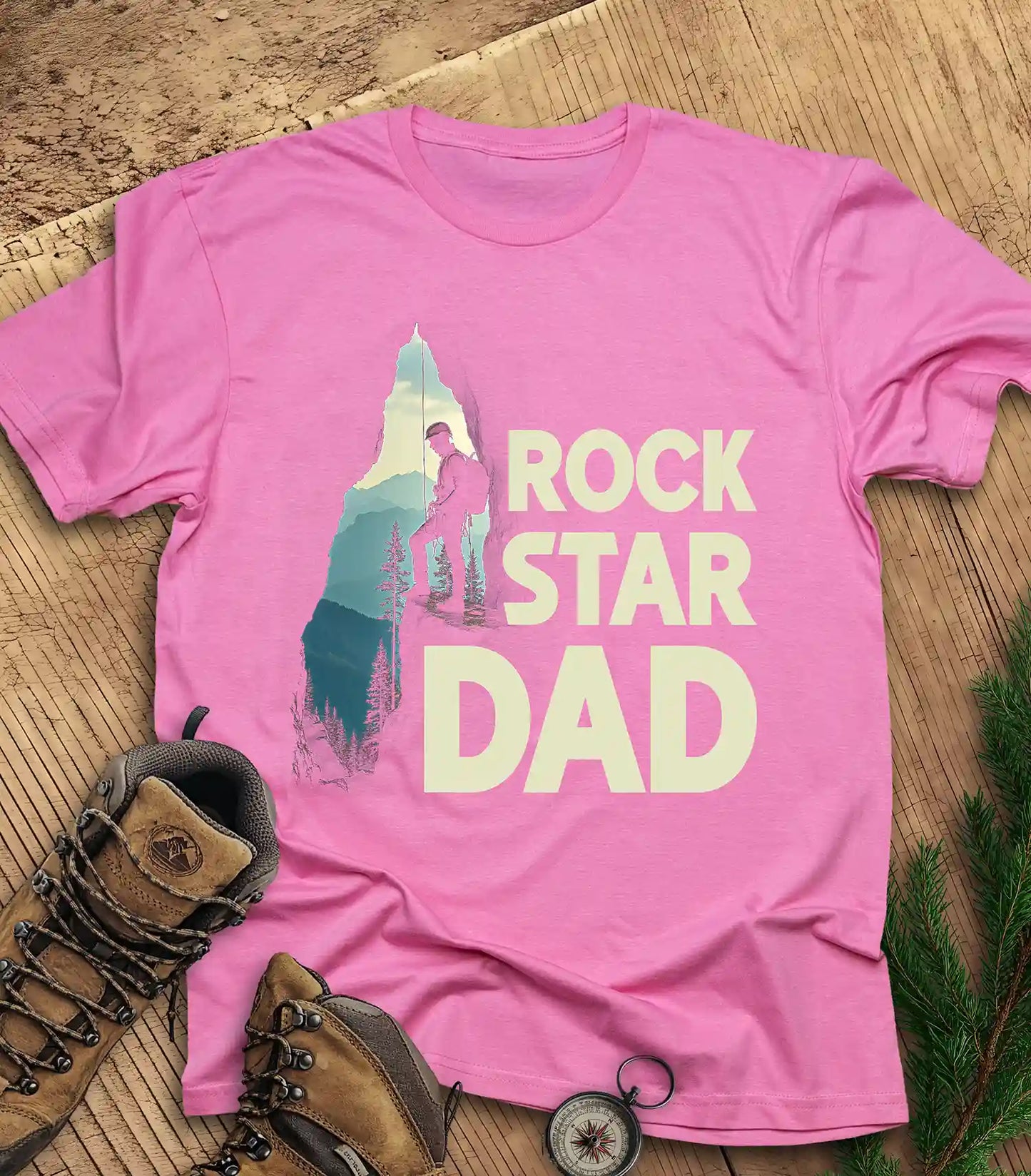 Rockstar dad t-shirt