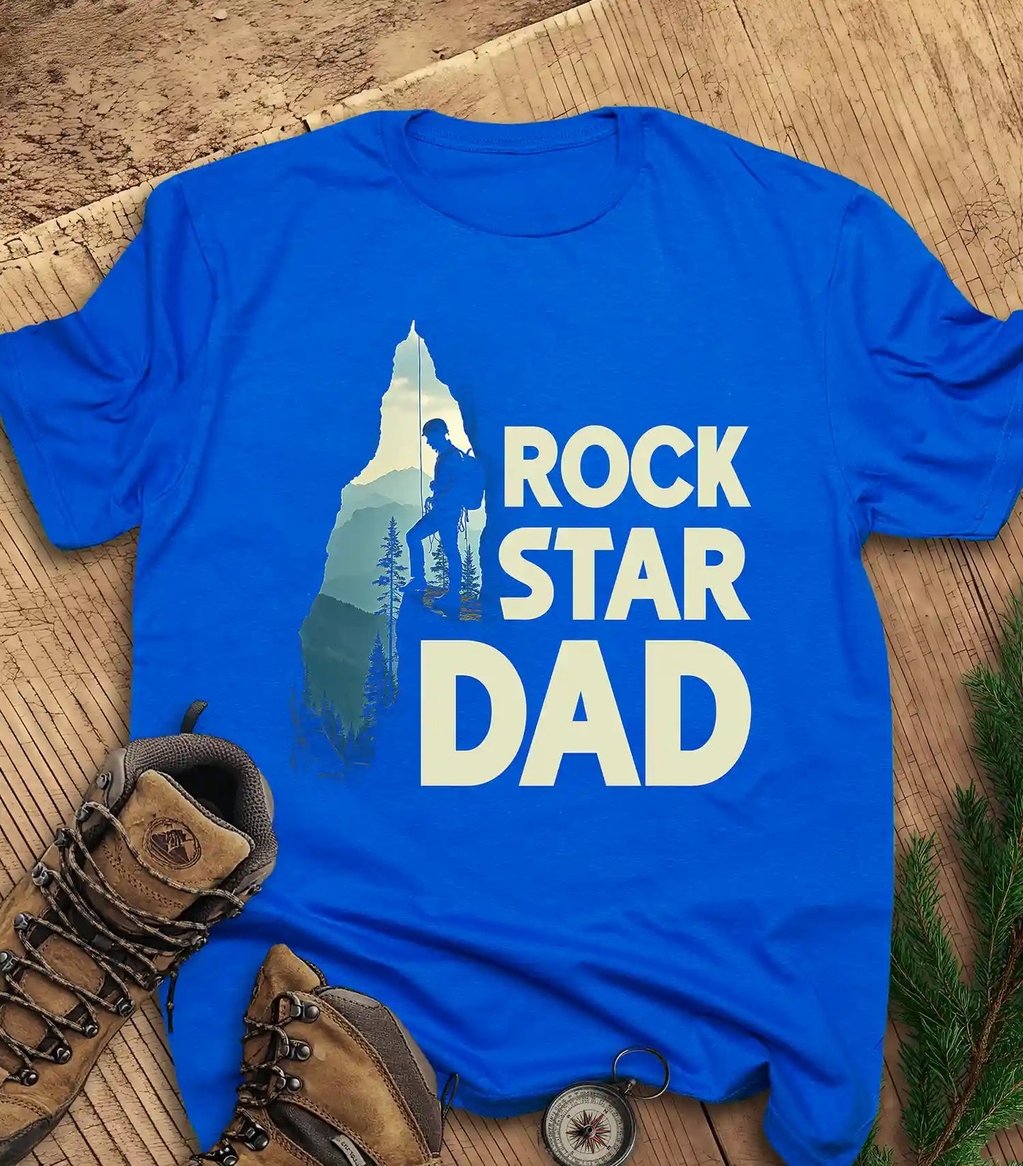 Rockstar dad t-shirt