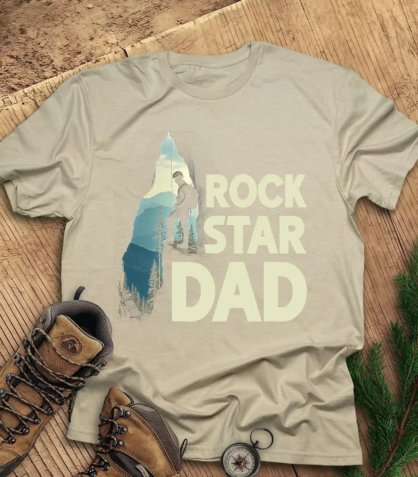 Rockstar dad t-shirt