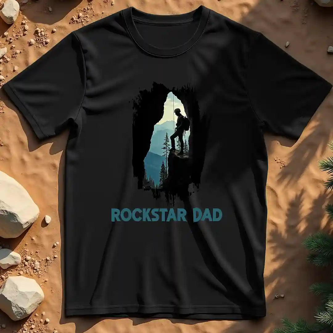 Rockstar dad t-shirt