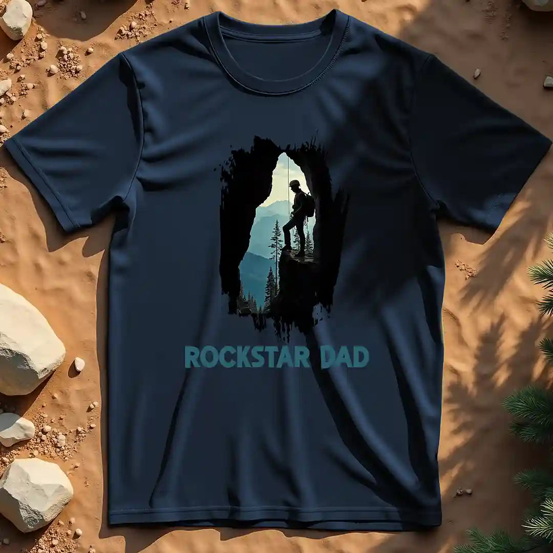Rockstar dad t-shirt