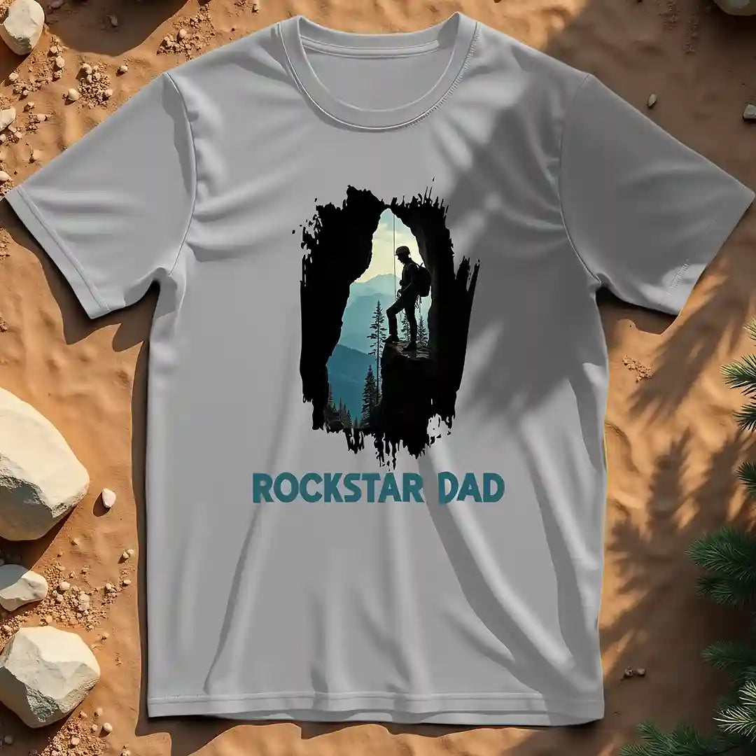 Rockstar dad t-shirt