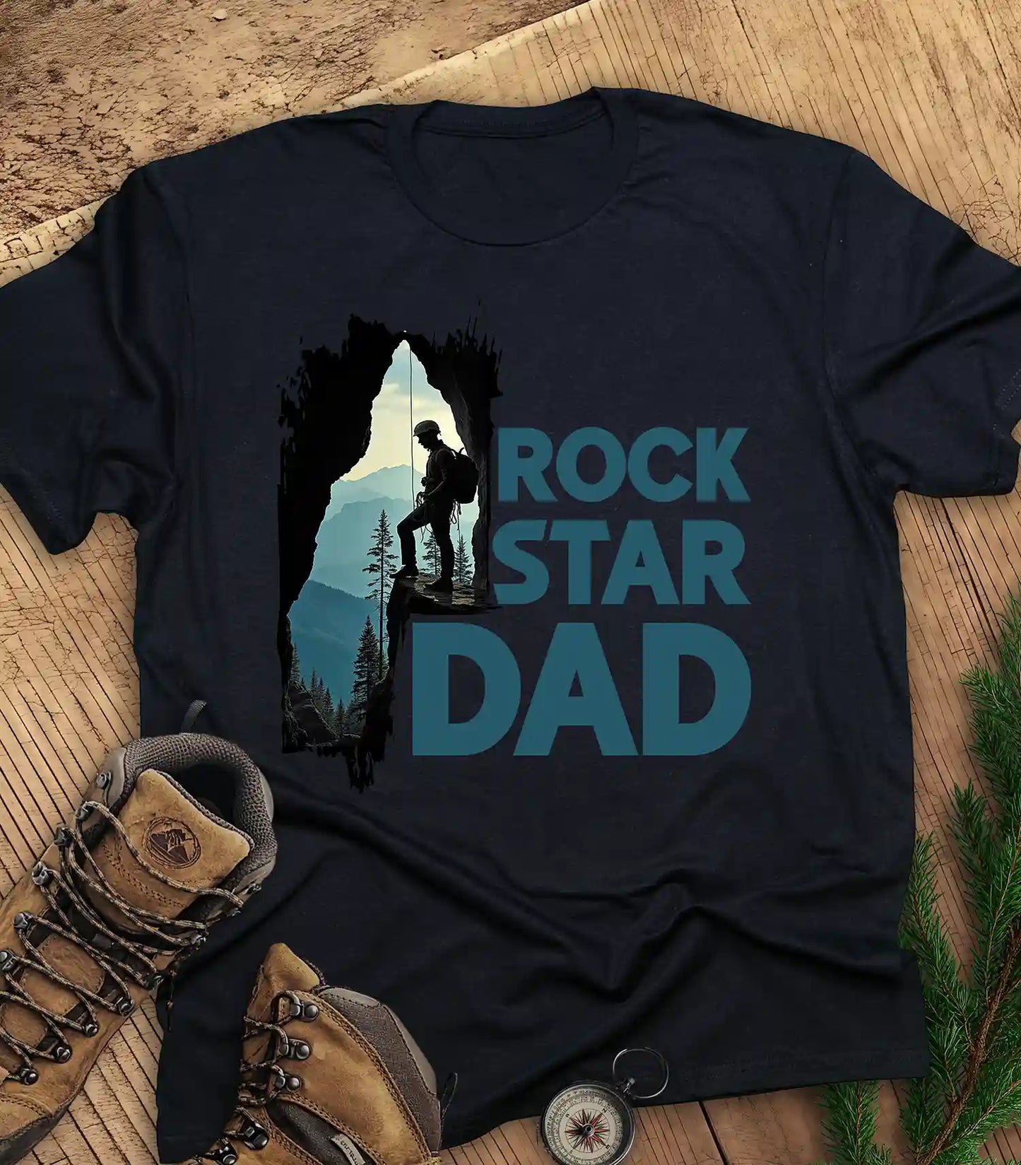 Rockstar dad t-shirt