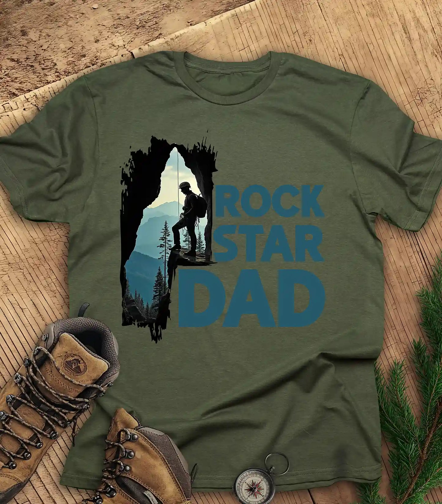Rockstar dad t-shirt