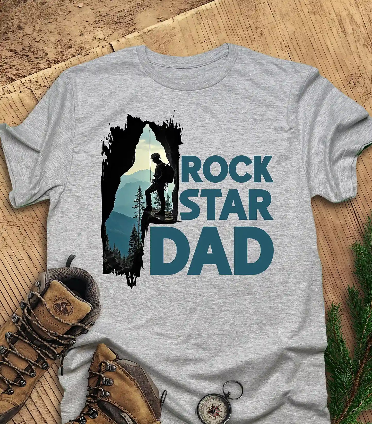 Rockstar dad t-shirt