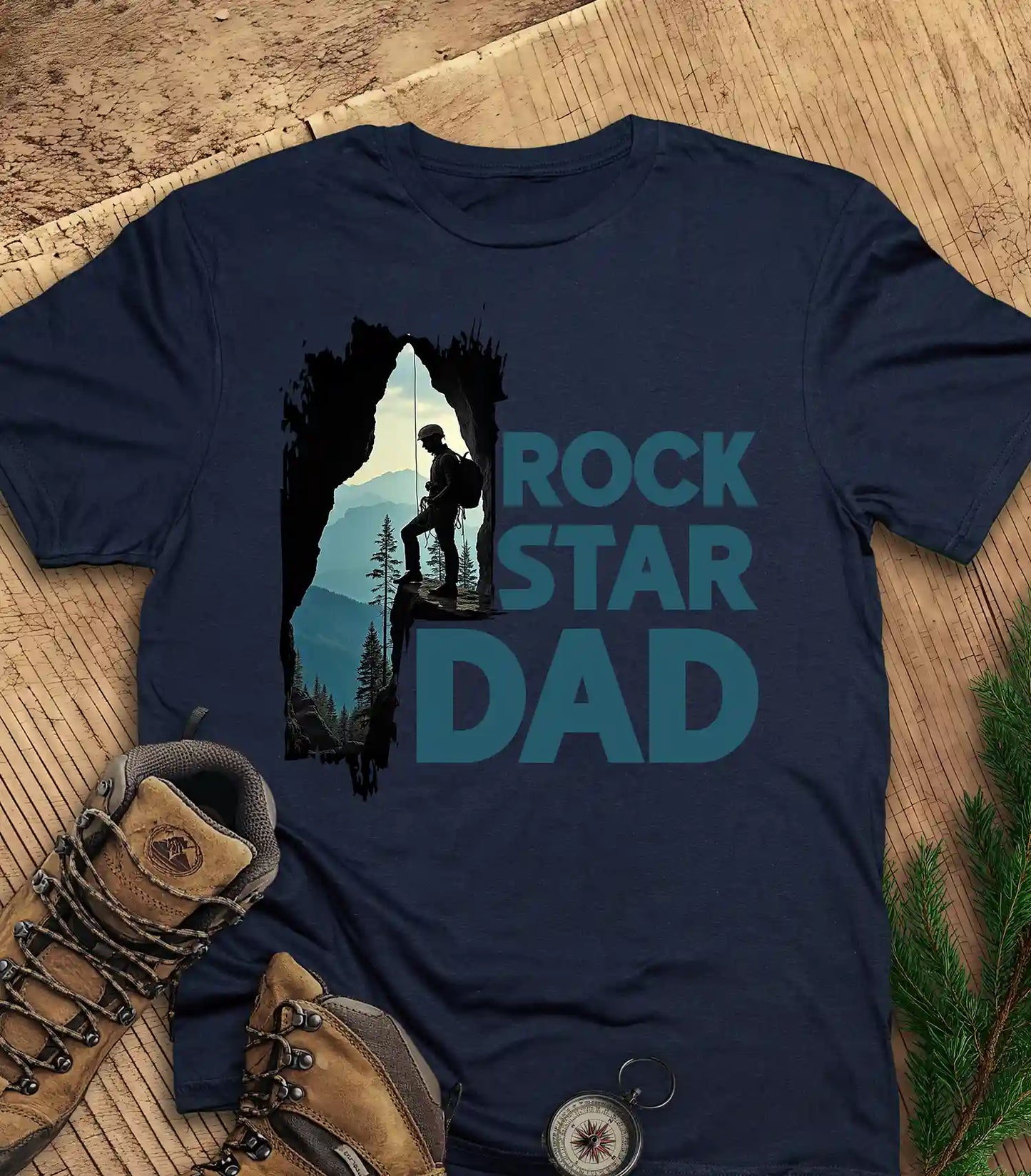 Rockstar dad t-shirt