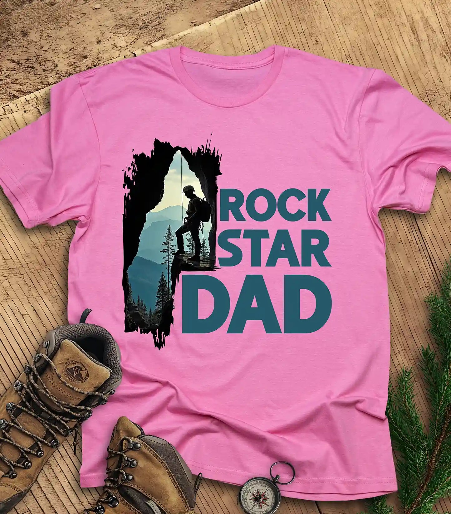 Rockstar dad t-shirt