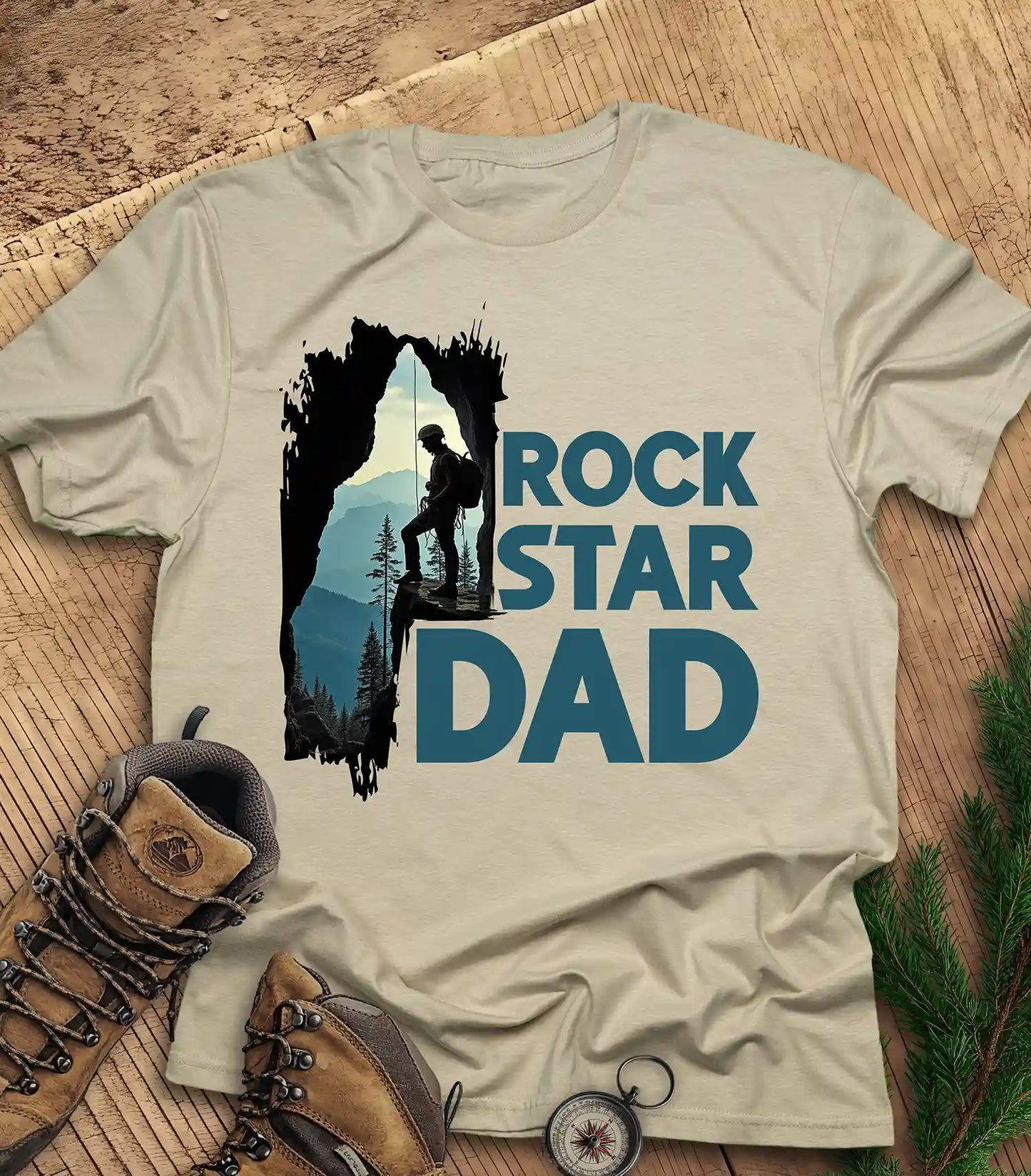 Rockstar dad t-shirt