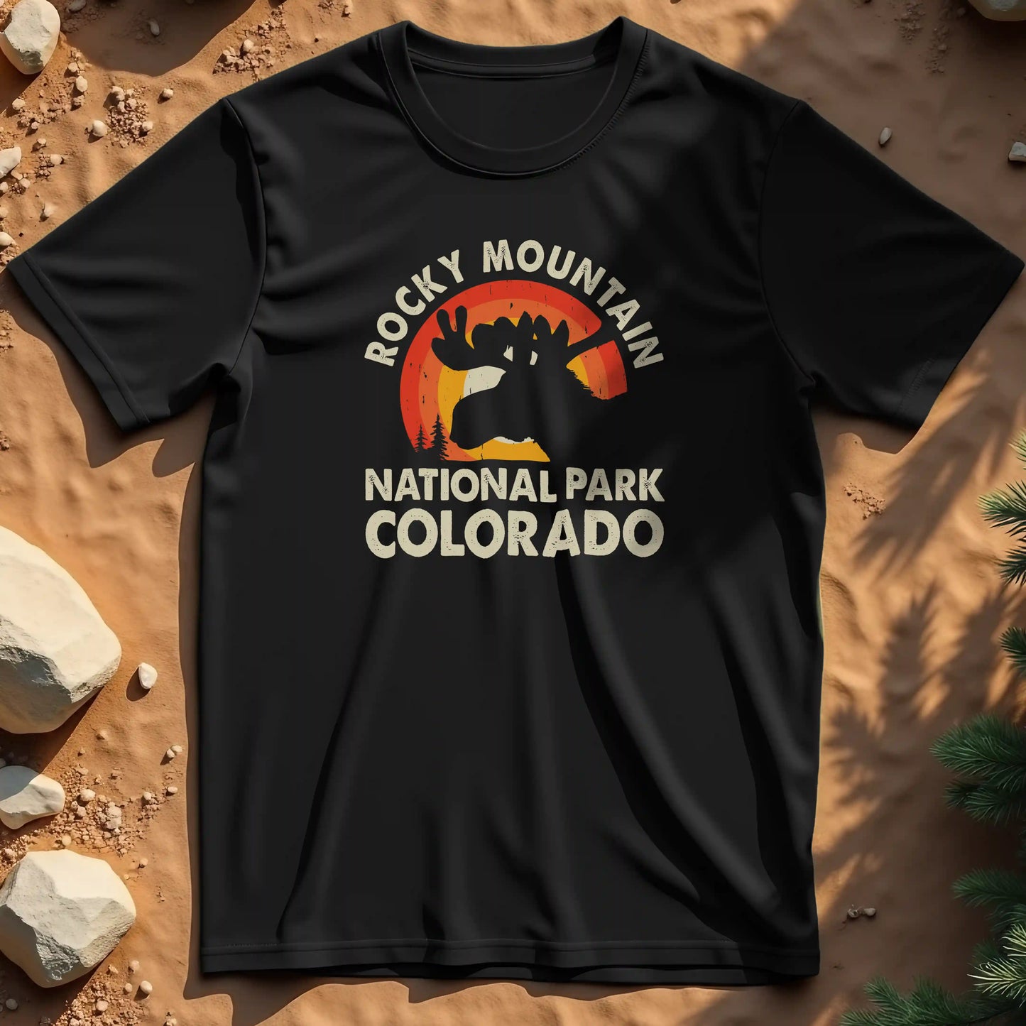 Rocky mountains t-shirt