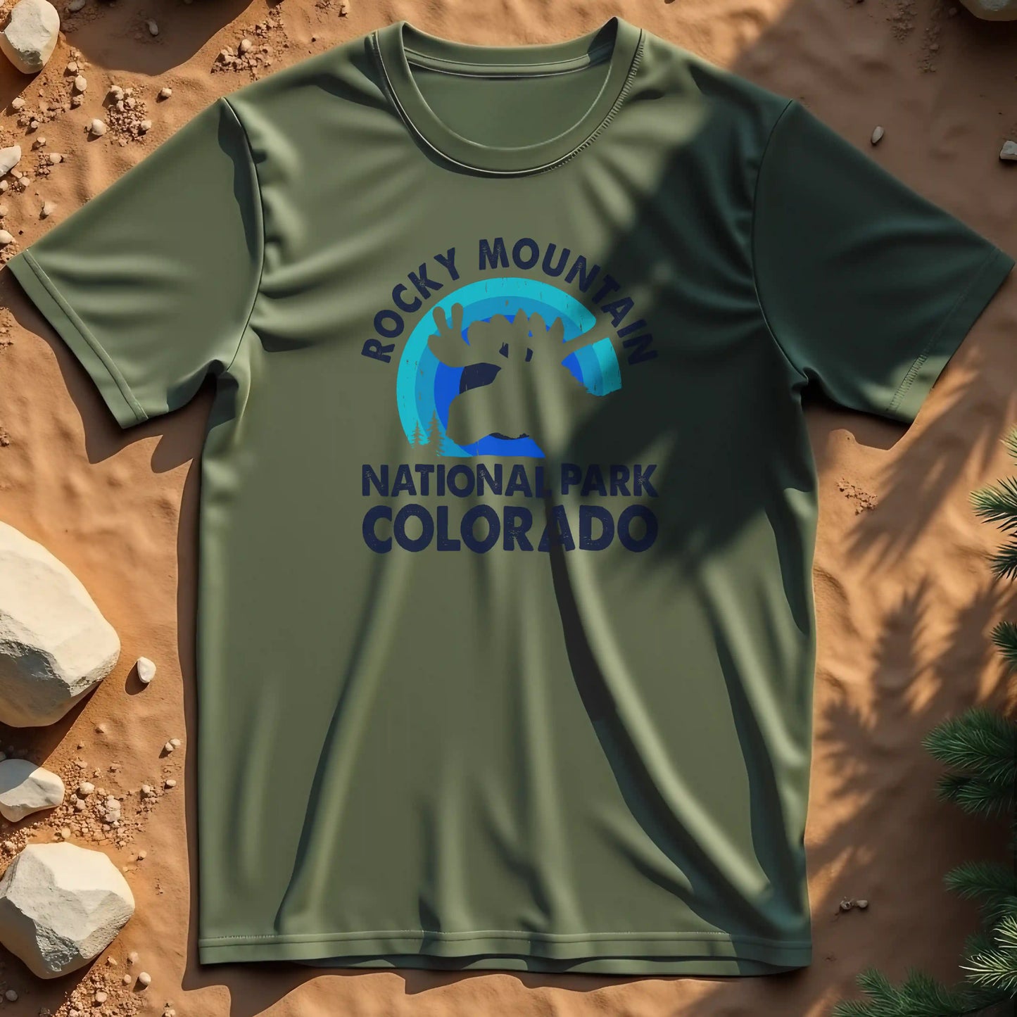 Rocky mountains t-shirt