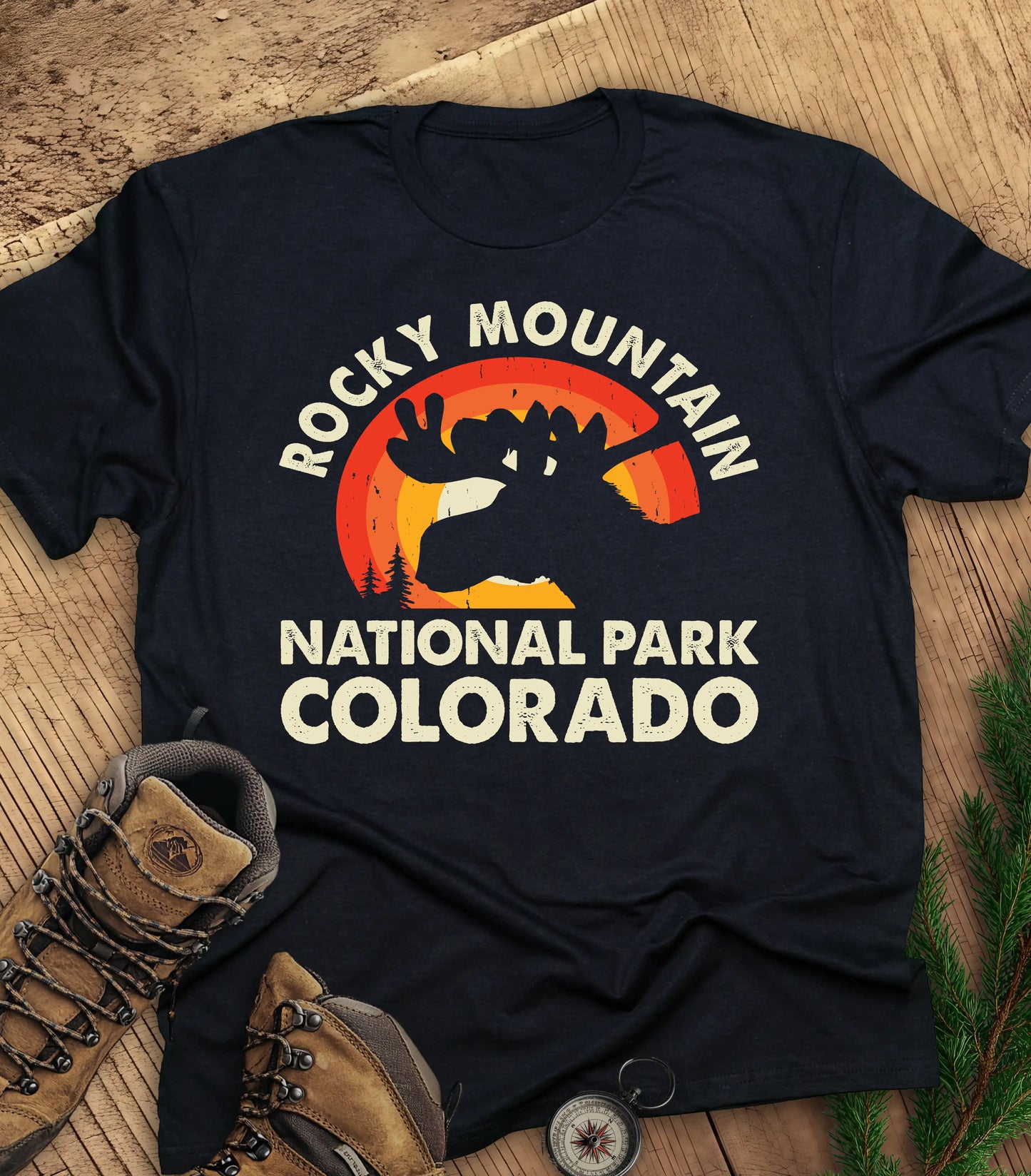 Rocky mountains t-shirt