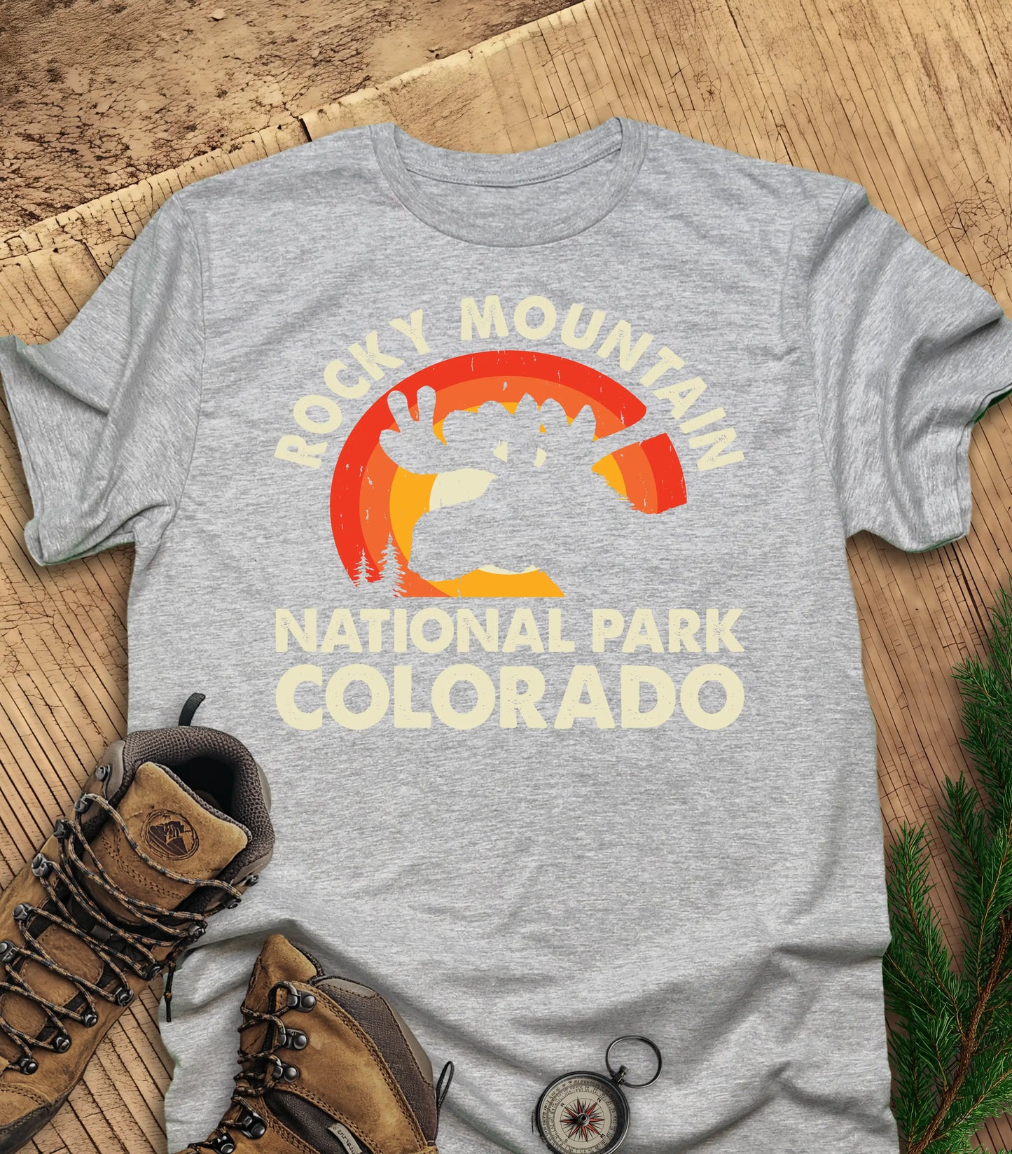 Rocky mountains t-shirt