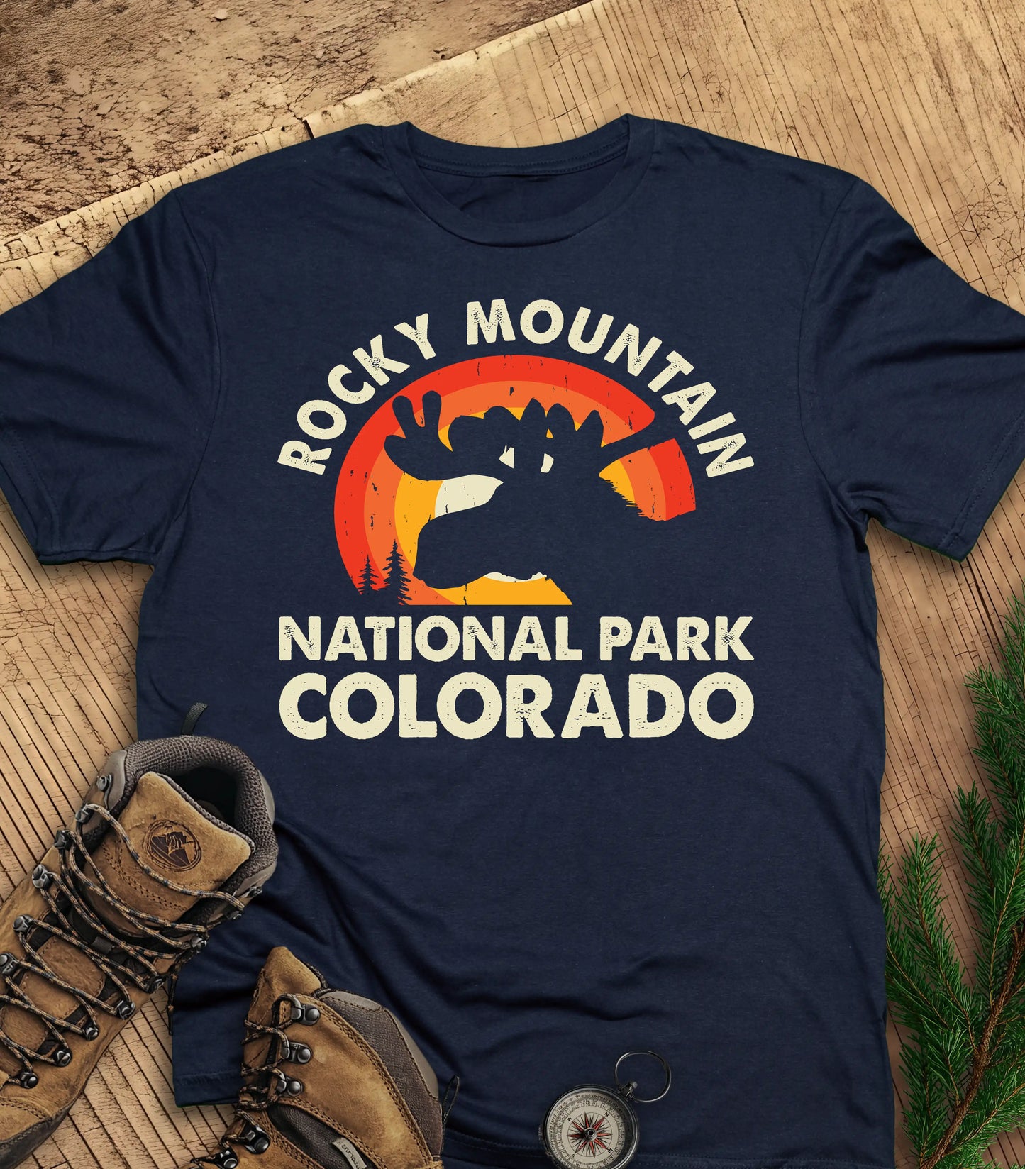 Rocky mountains t-shirt