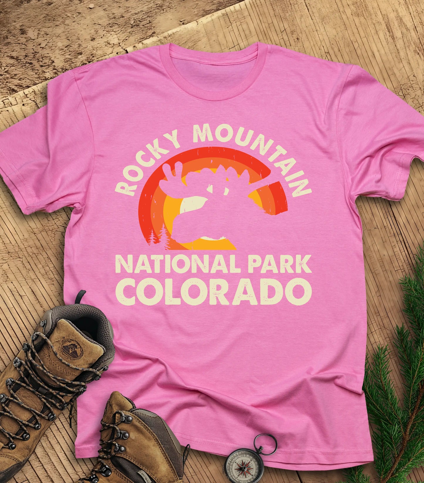 Rocky mountains t-shirt