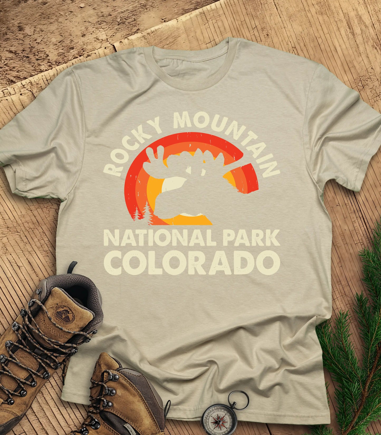 Rocky mountains t-shirt