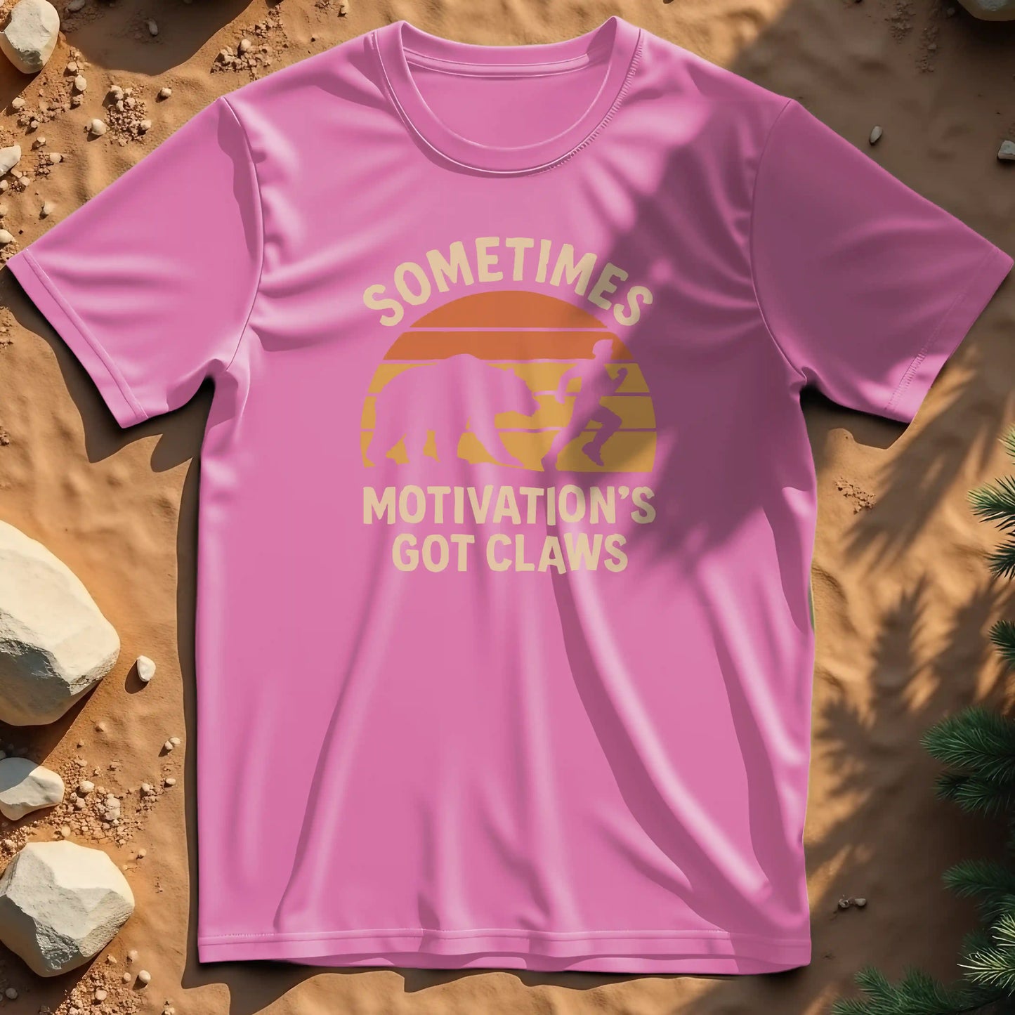 Sometimes Motivation's Got Teeth t-shirt