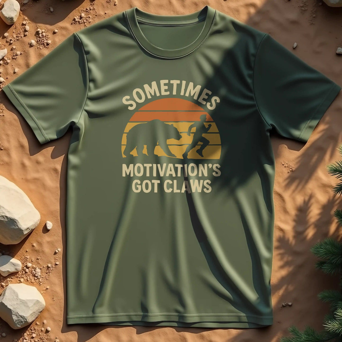 Sometimes Motivation's Got Teeth t-shirt