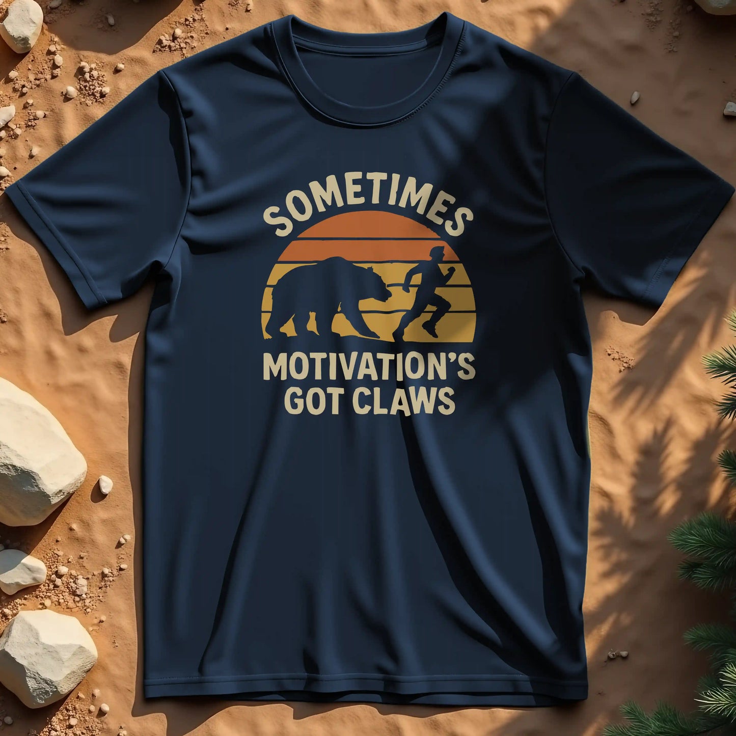 Sometimes Motivation's Got Teeth t-shirt