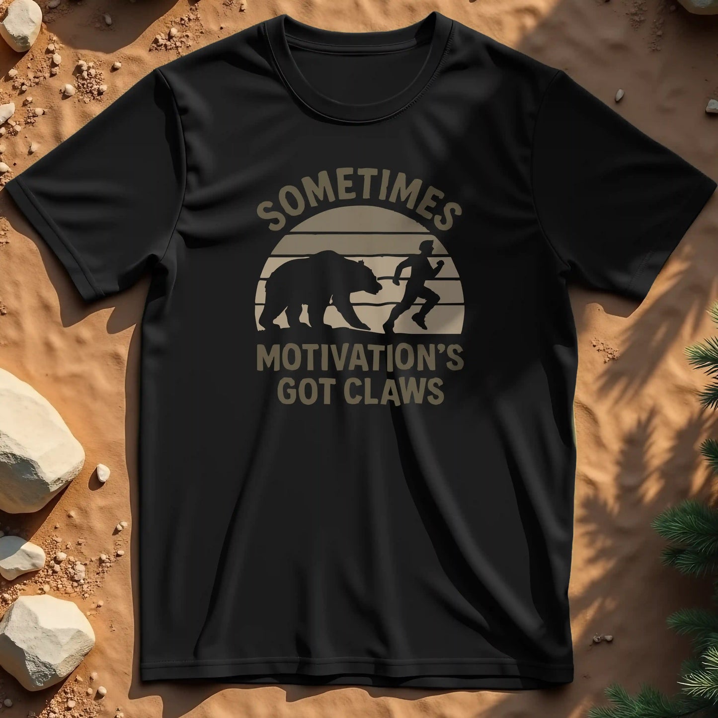Sometimes Motivation's Got Teeth t-shirt