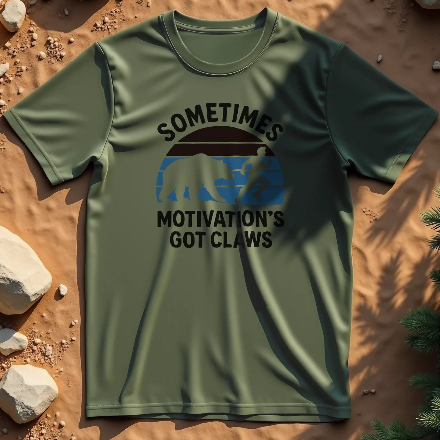 Sometimes Motivation's Got Teeth t-shirt
