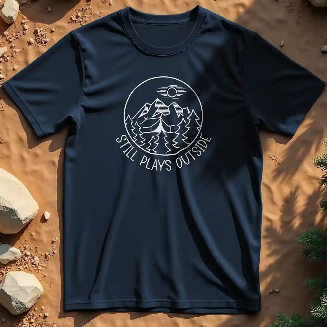 Still plays outside t-shirt