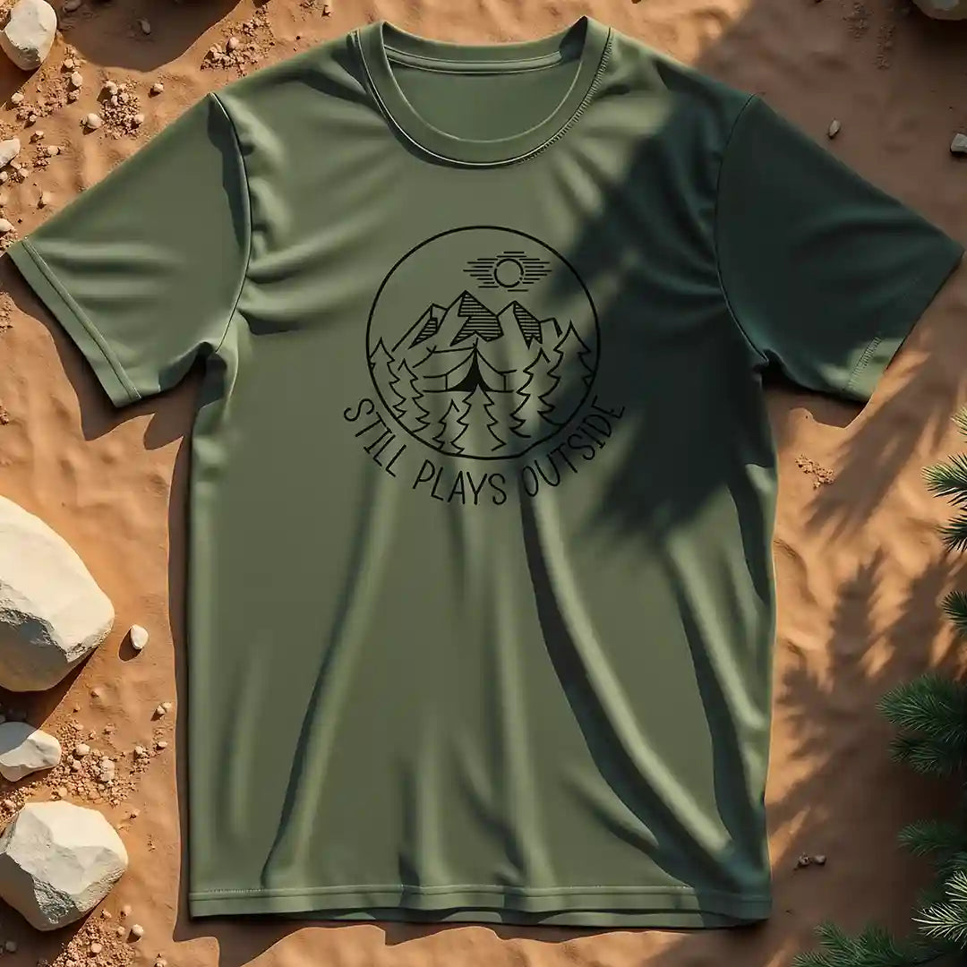 Still plays outside t-shirt