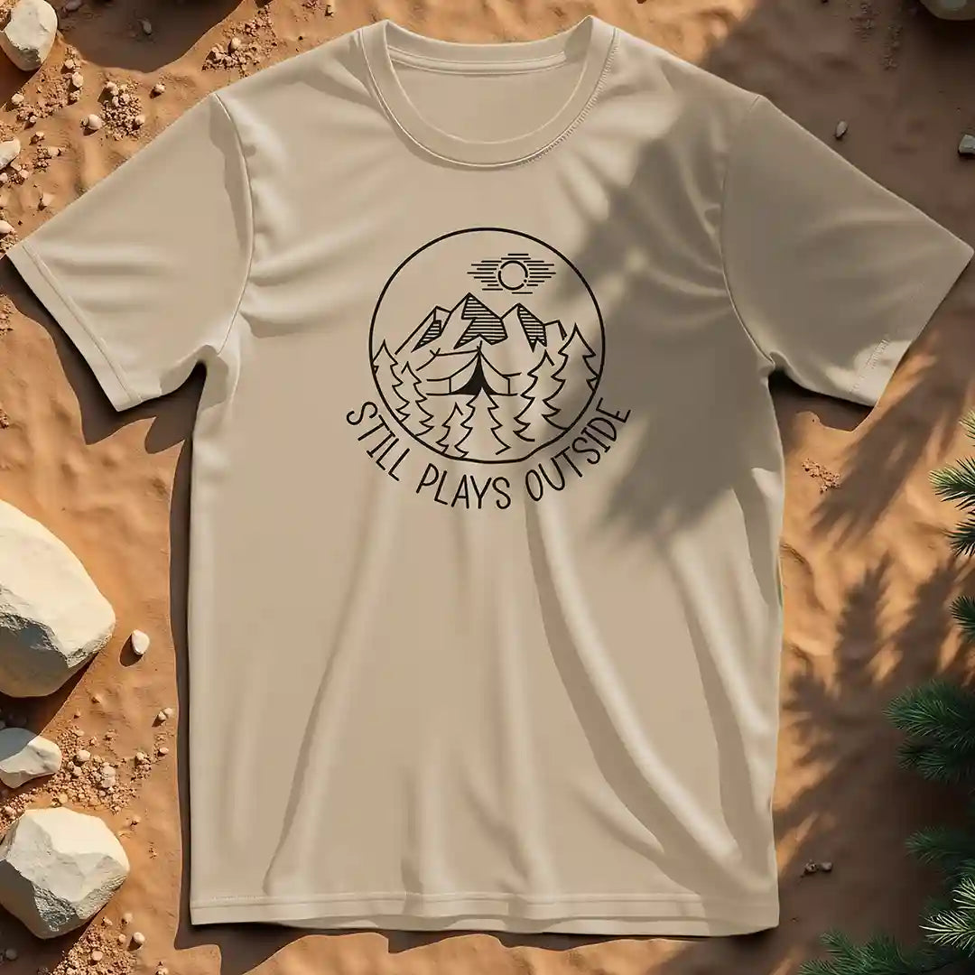 Still plays outside t-shirt