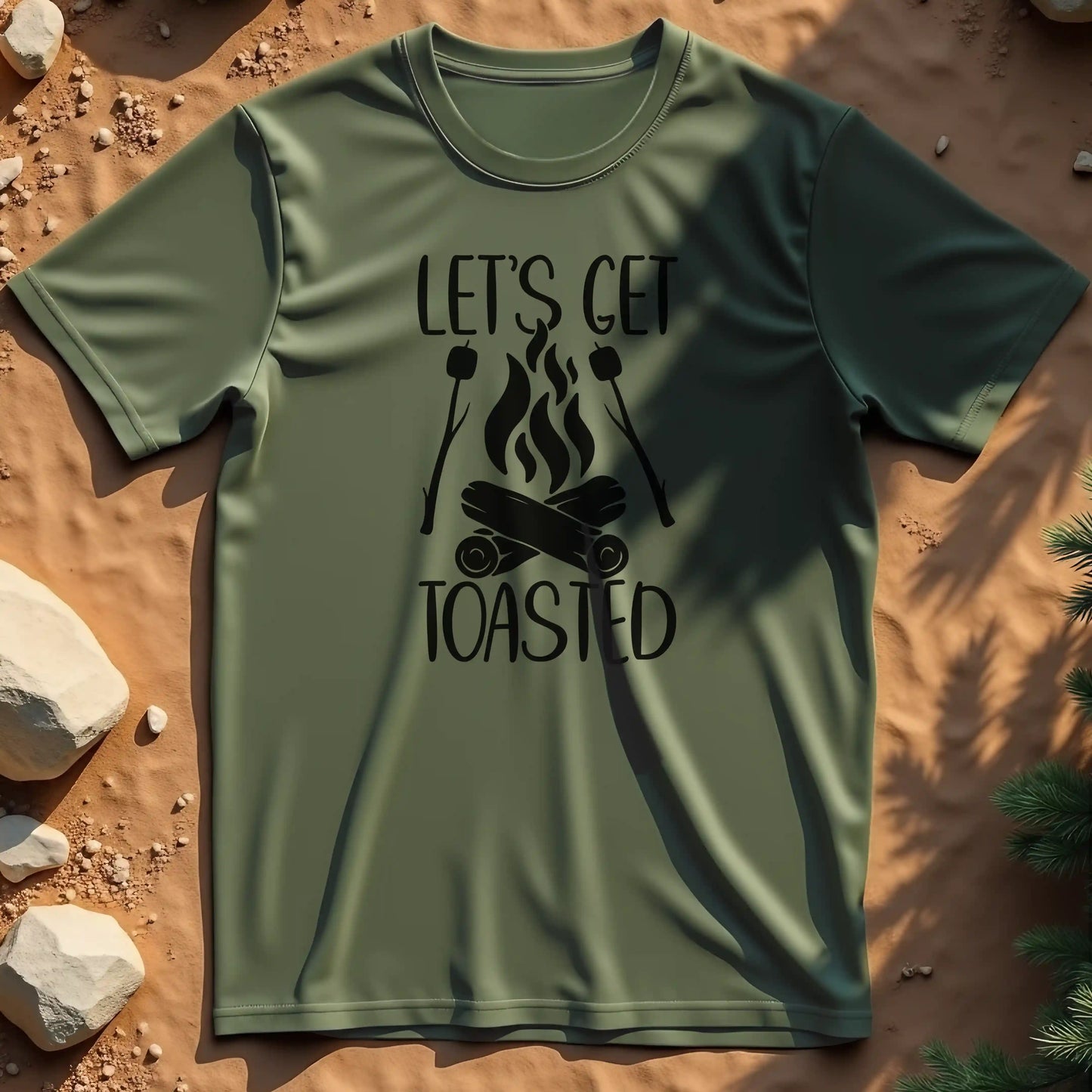 Lets get toasted t-shirt