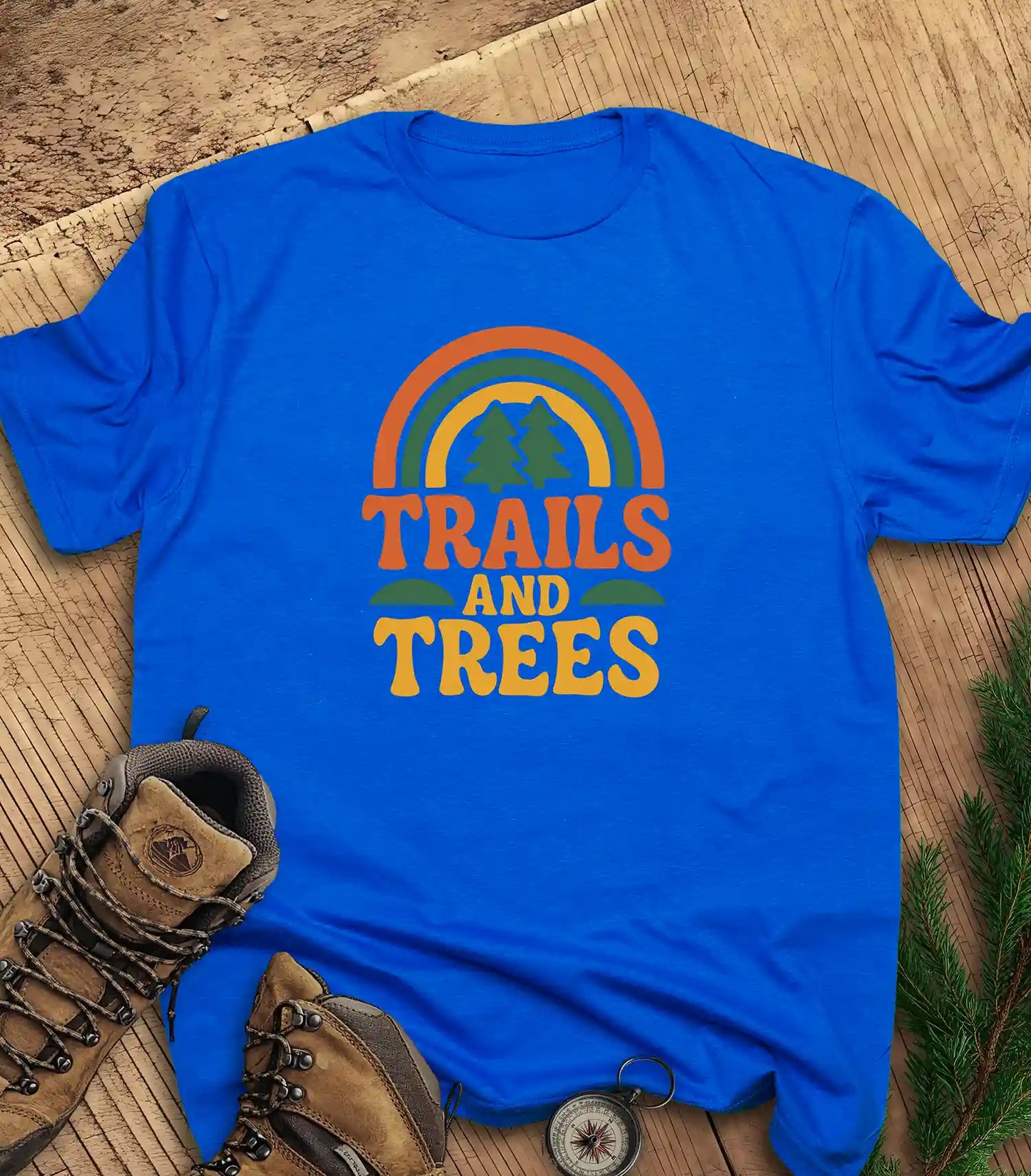 Trails & trees t-shirt